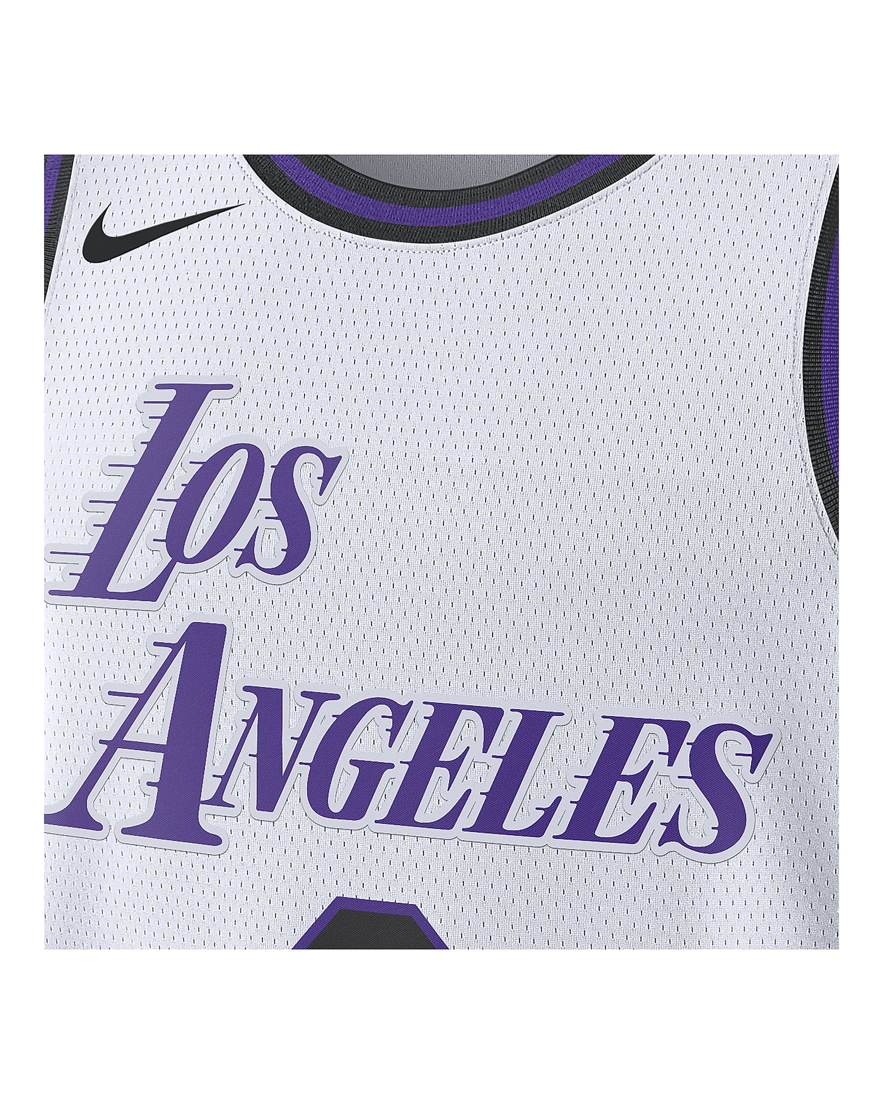 Lebron James Los Angeles Lakers City Edition Nike Dri Fit Nba Swingman Jersey Nike In 