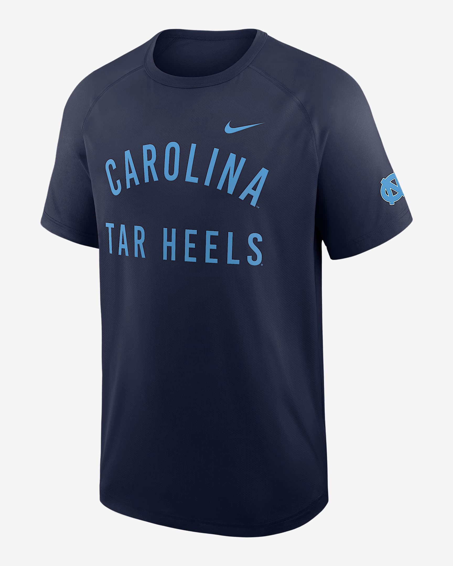 North Carolina Premium Performance Men's Nike Dri-FIT College T-Shirt - Navy