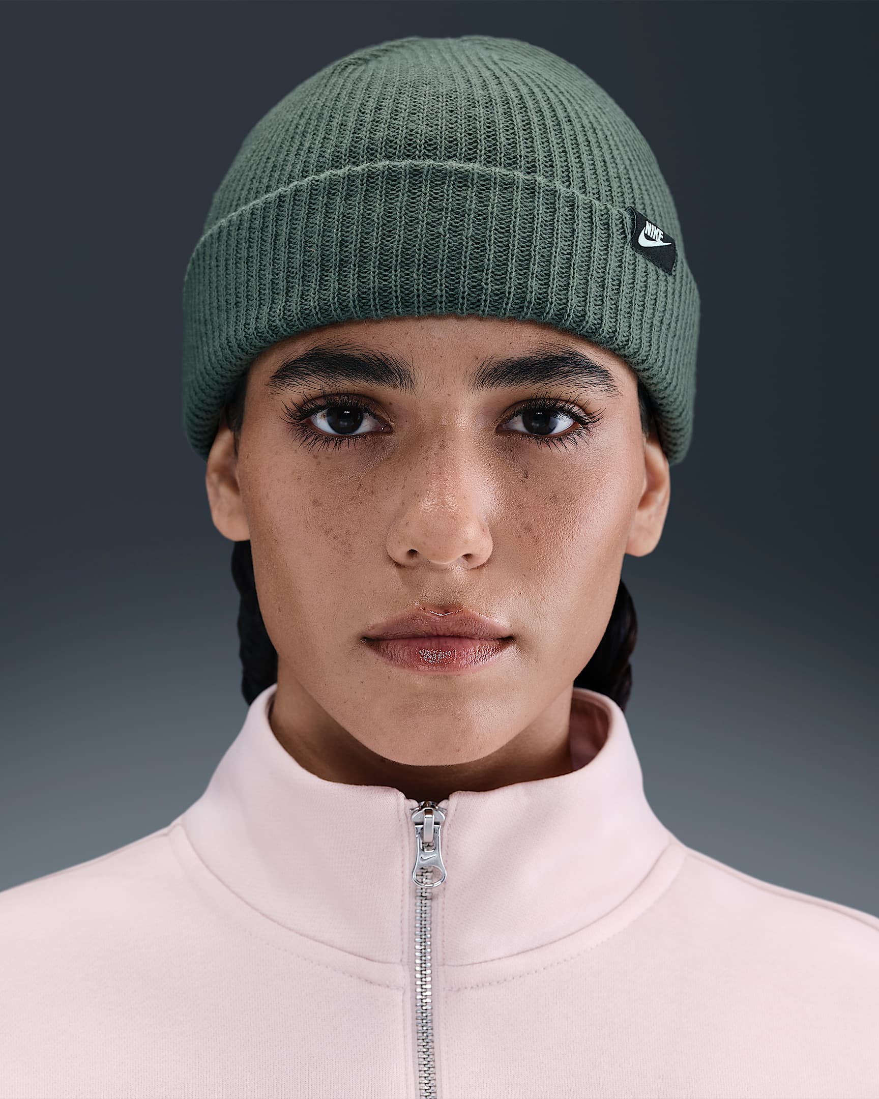 Nike Terra Futura365 Short-Cuff Beanie - Clay Green