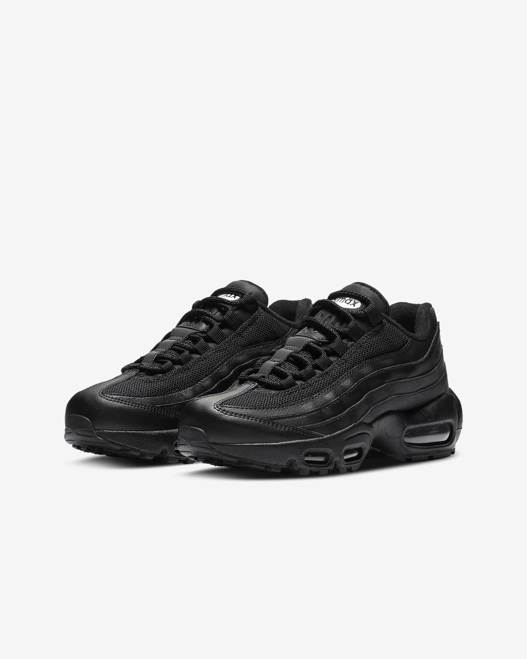 Chaussure Nike Air Max 95 Recraft pour ado - Noir/Noir/Blanc/Noir