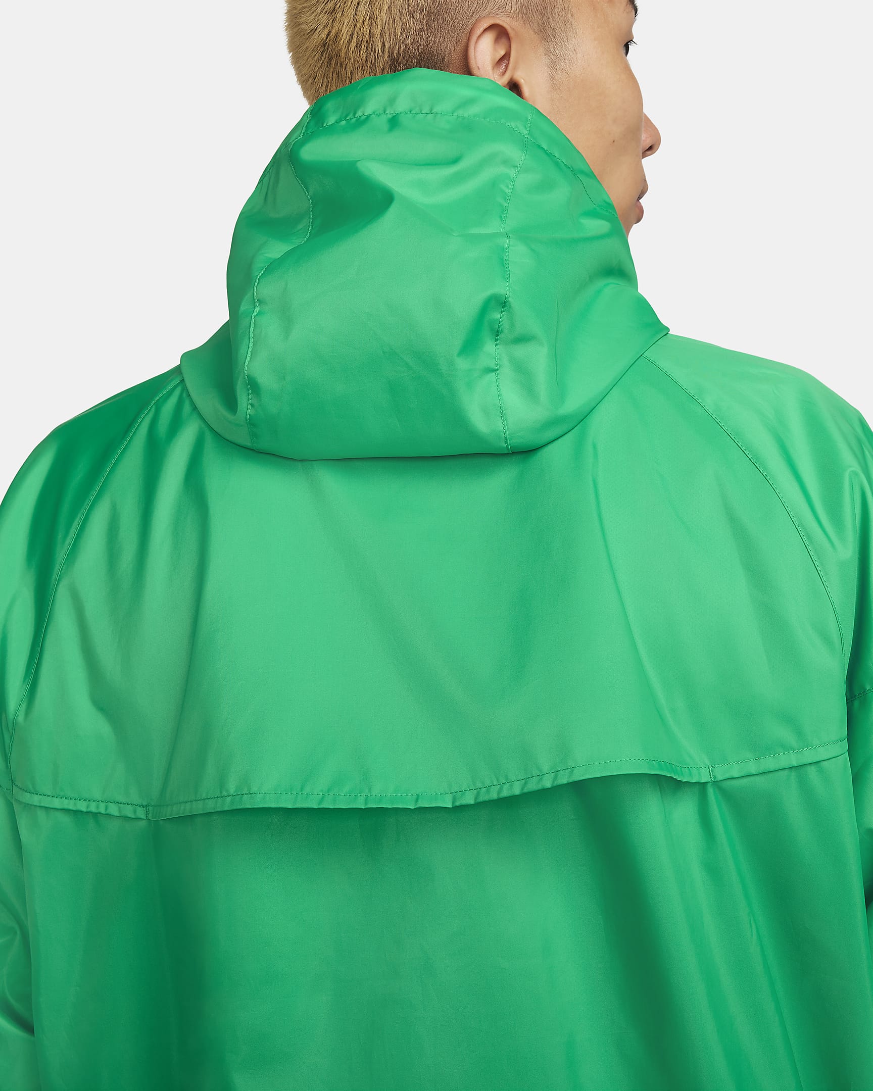 Giacca con cappuccio Nike Sportswear Windrunner - Uomo - Stadium Green/Nero