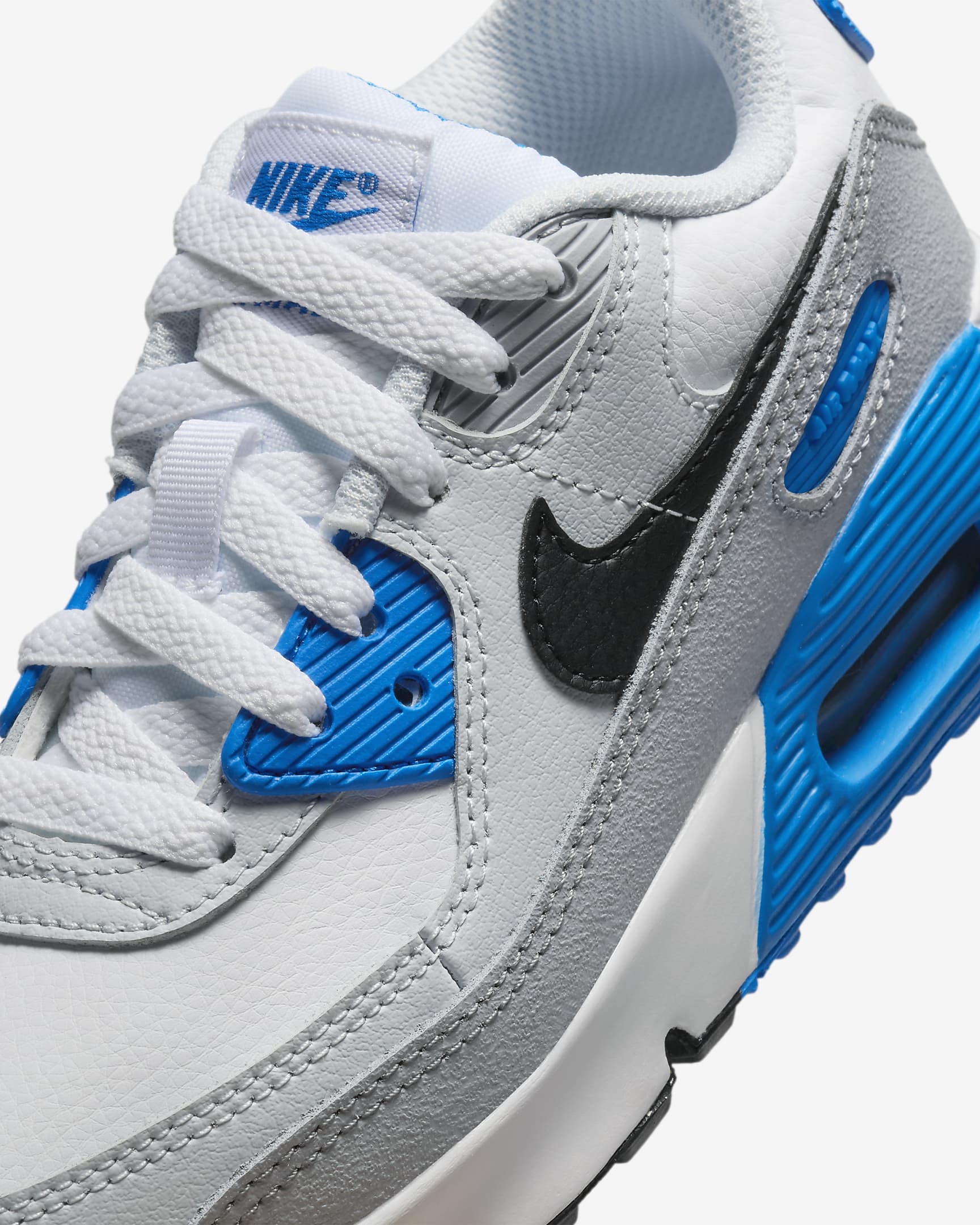 Scarpa Nike Air Max 90 LTR – Bambino/a - Bianco/Photo Blue/Pure Platinum/Nero