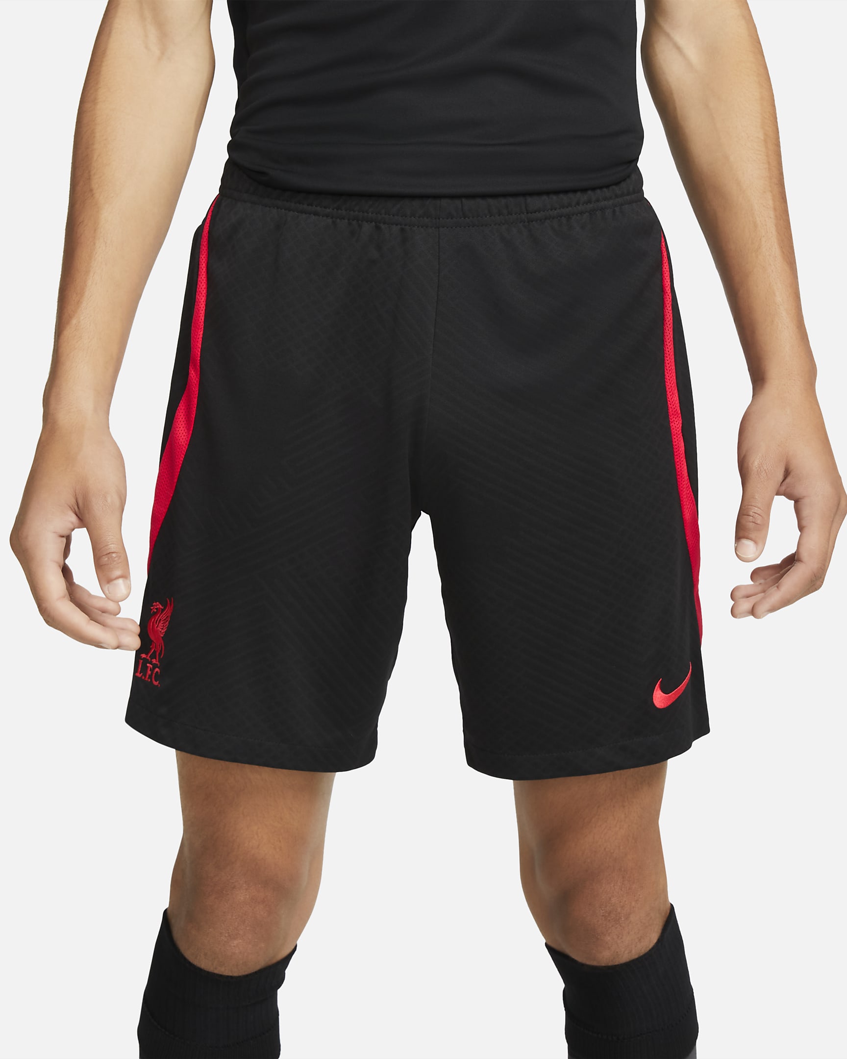 Shorts de fútbol tejidos Nike Dri-FIT para hombre Liverpool FC Strike ...