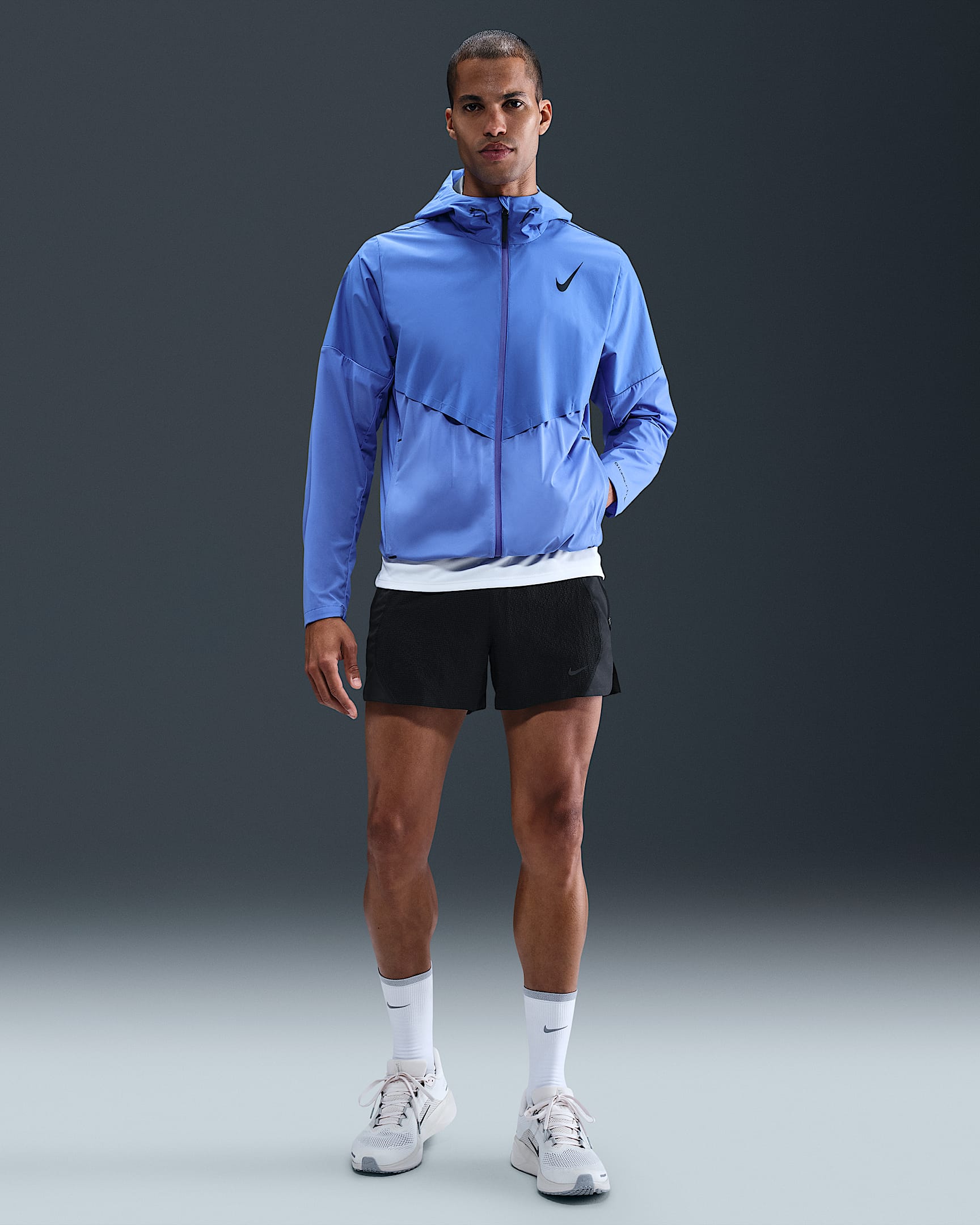Nike Run Men's Dri-FIT ADV 12.5cm (approx.) Brief-Lined Running Shorts - Black/Black