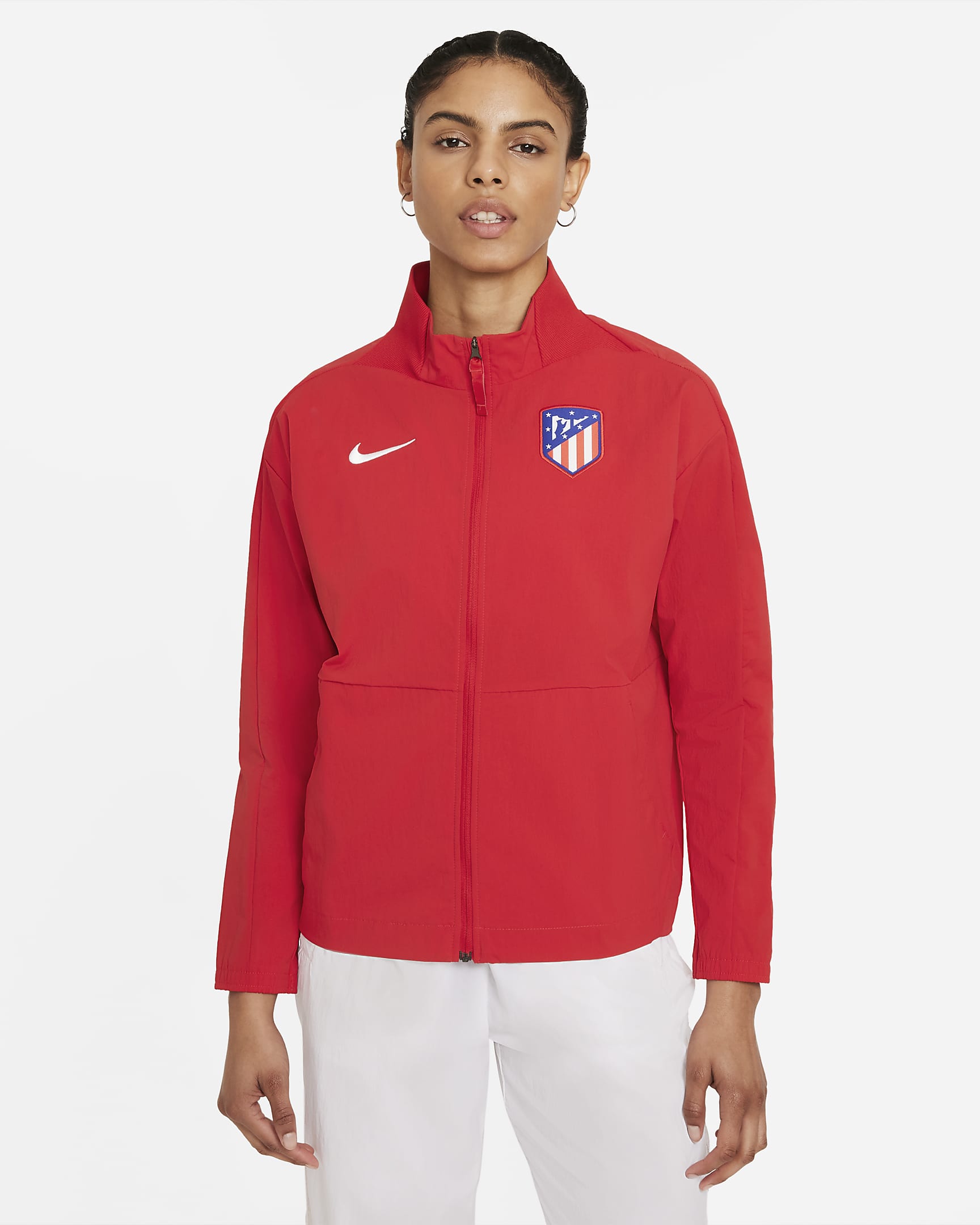 Atlético Madrid Women's Football Jacket. Nike NL