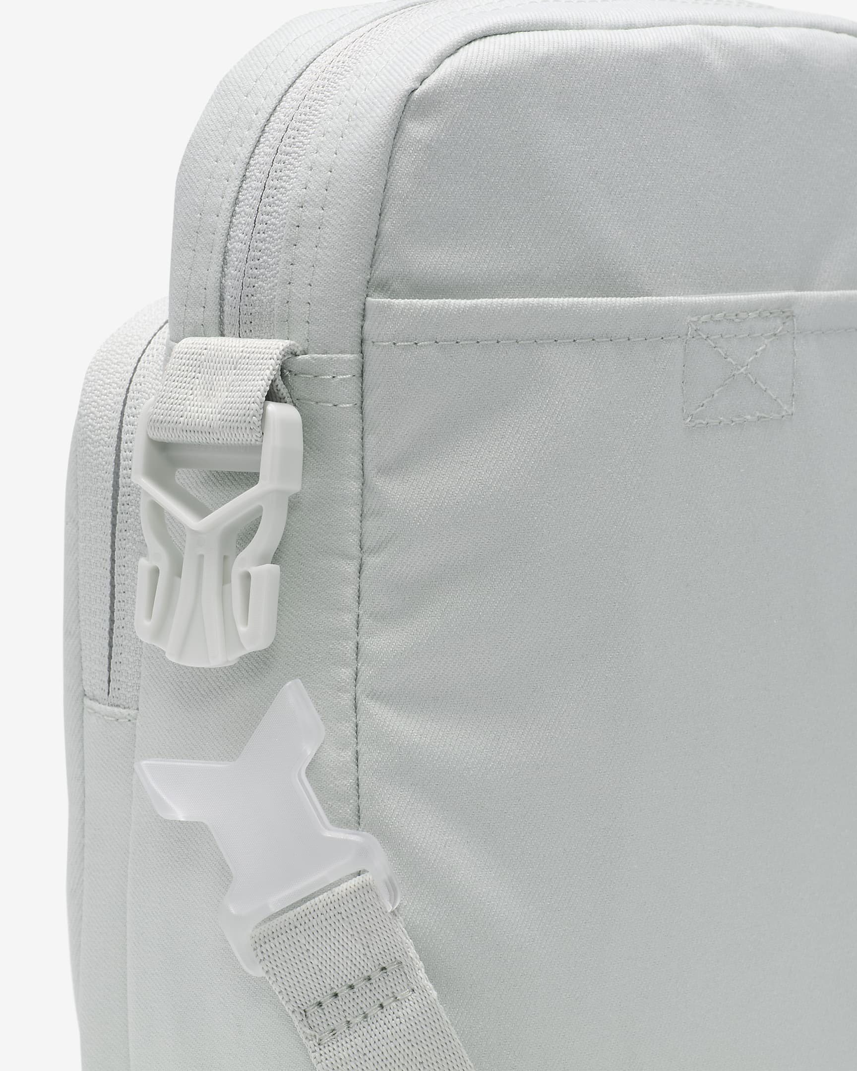 Nike Premium Cross-Body Bag (4L) - Light Silver/Light Silver/Vapour Green