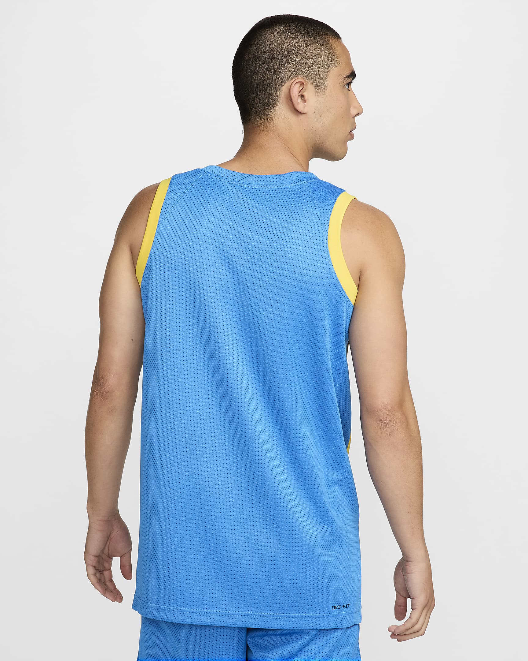 Philippines Limited Road Men's Nike Basketball Jersey - Light Photo Blue/Tour Yellow