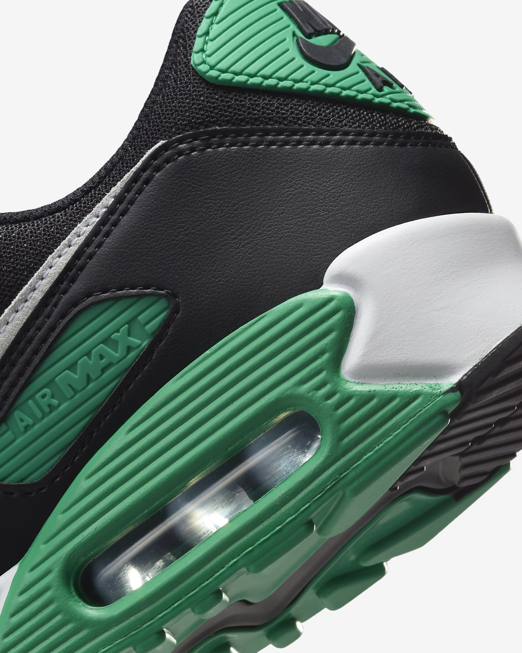 Sapatilhas Nike Air Max 90 para homem - Preto/Verde Stadium/Branco