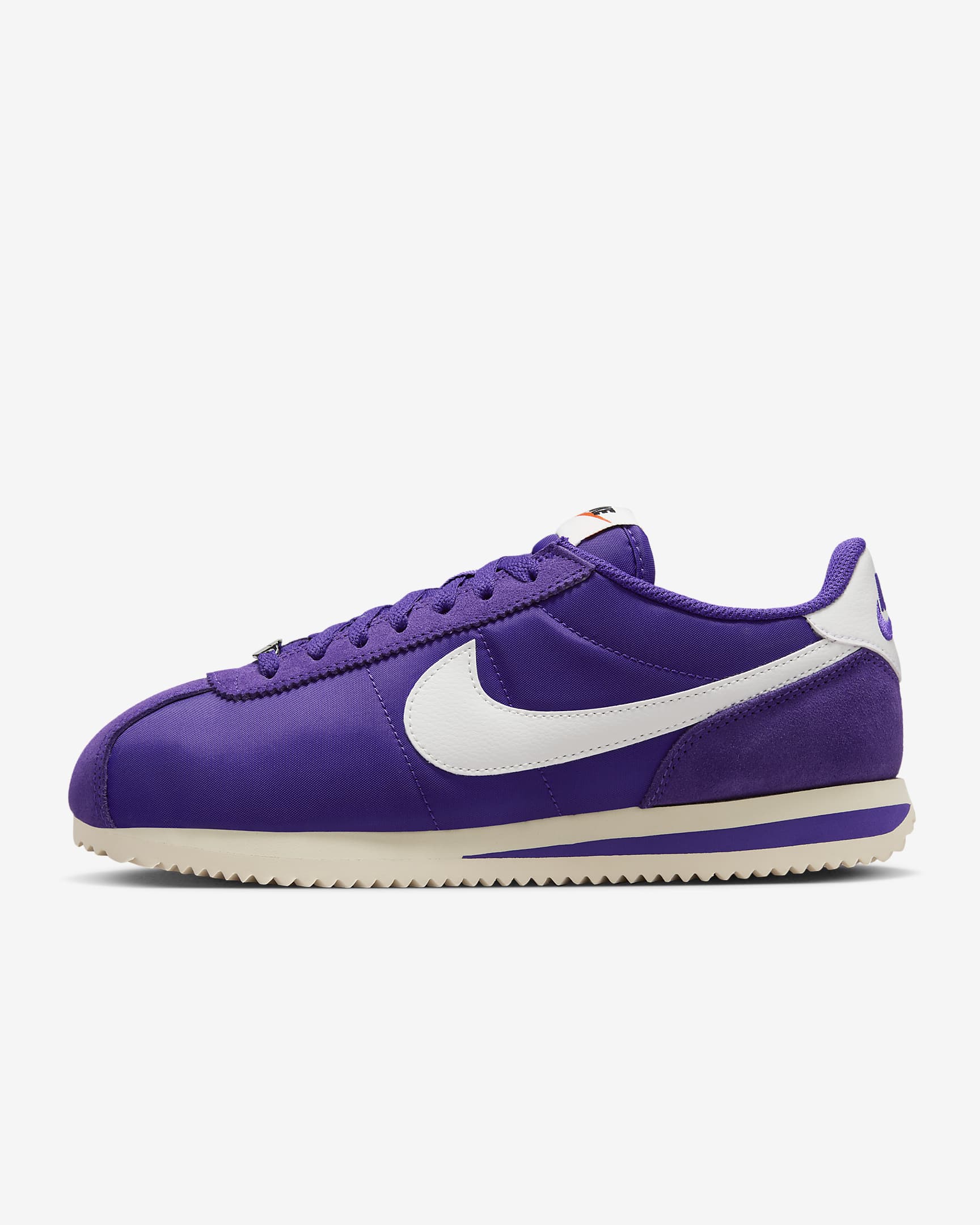 Nike Cortez Textile Schuh - Field Purple/Alabaster/Safety Orange/Summit White