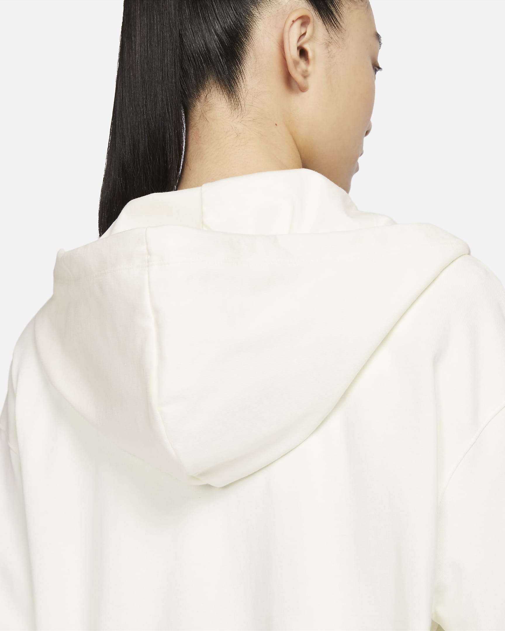 Nike Sportswear Women's Oversized Jersey FullZip Hoodie. Nike AU