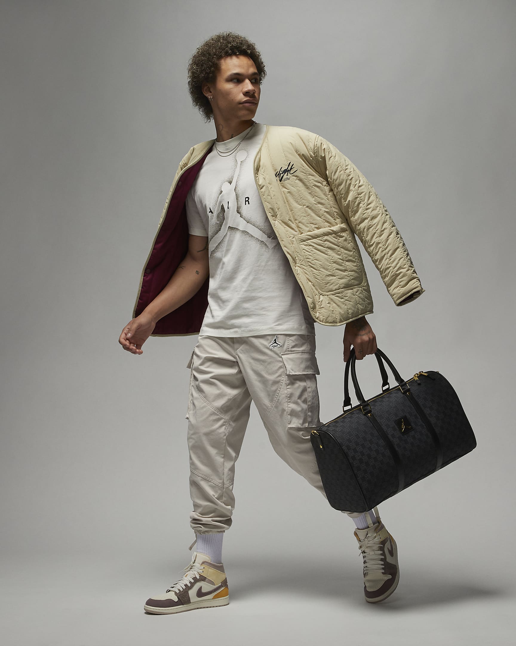 Jordan Monogram Duffle Duffle Bag. Nike CZ