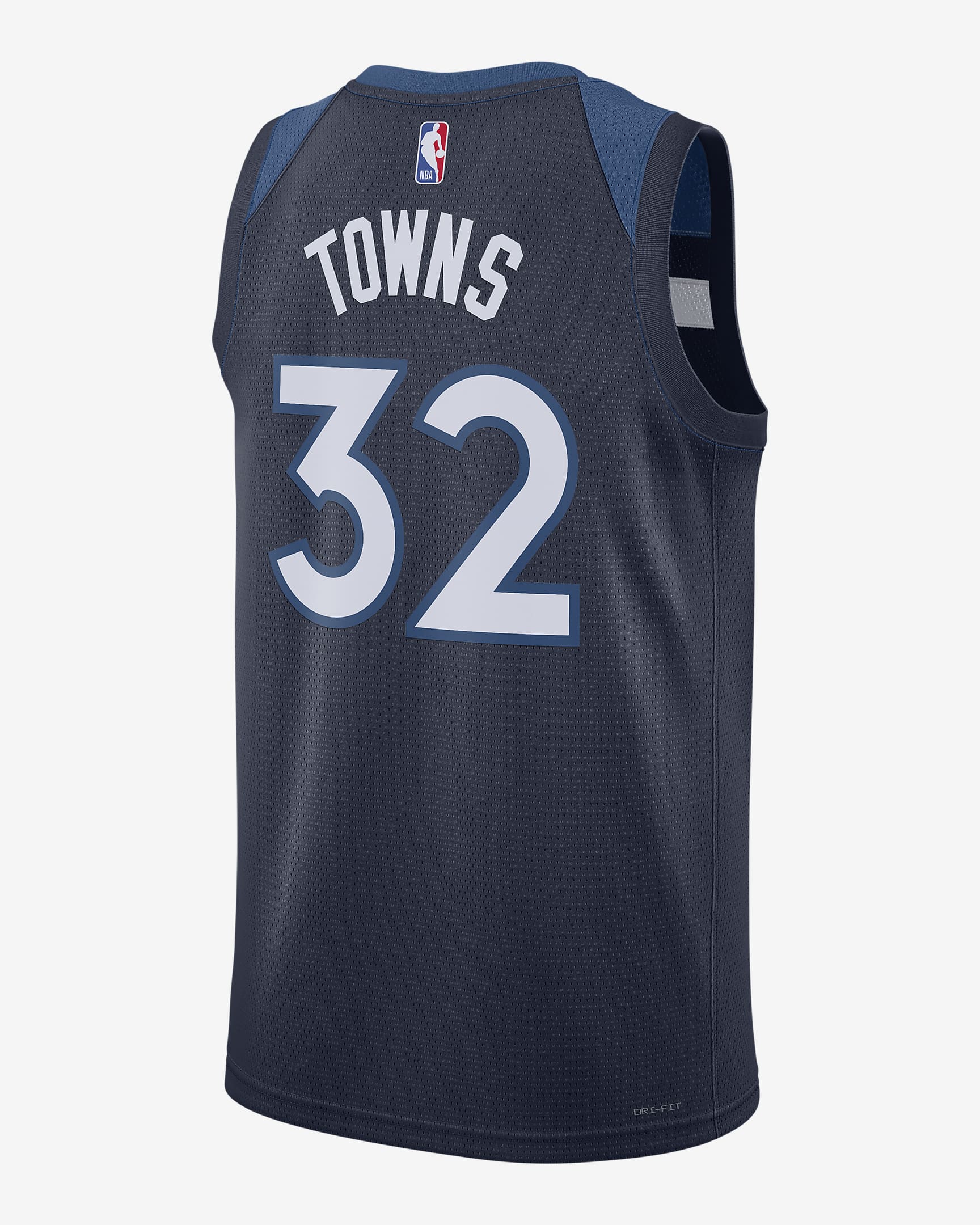 Maillot Nike Dri-FIT NBA Swingman Minnesota Timberwolves Icon Edition 2022/23 pour homme - College Navy