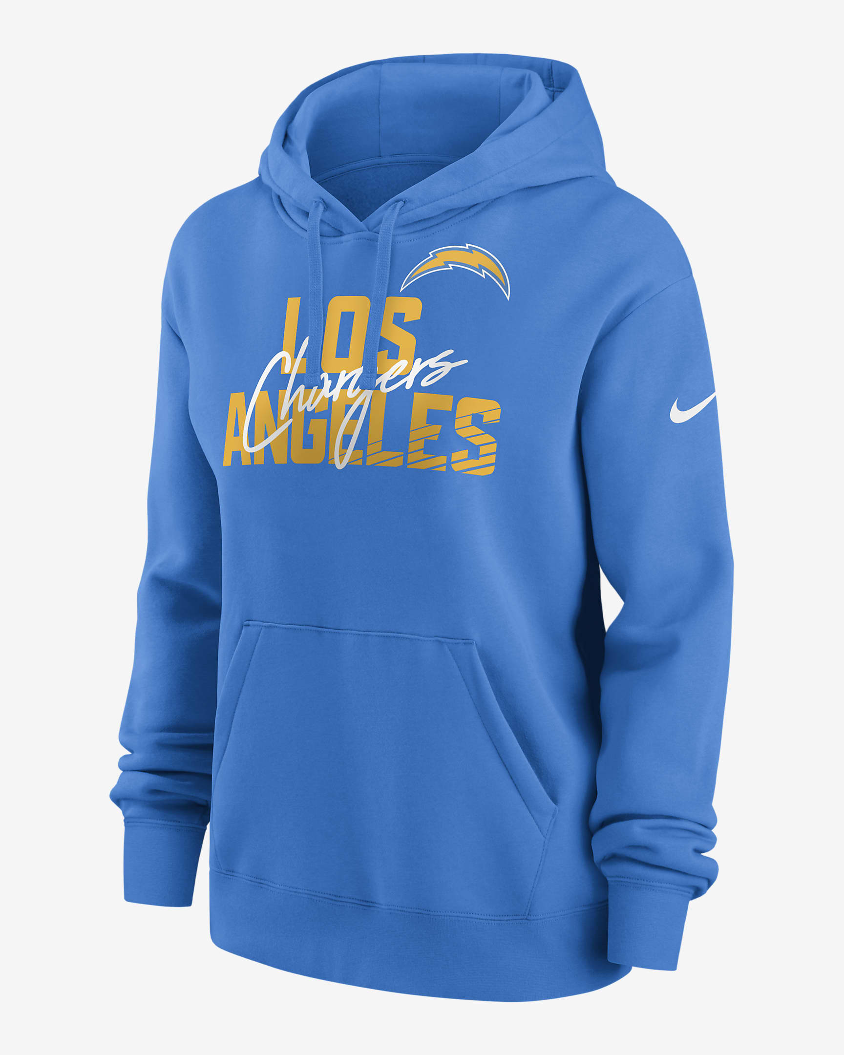 Nike Wordmark Club (NFL Los Angeles Chargers) Women's Pullover Hoodie ...