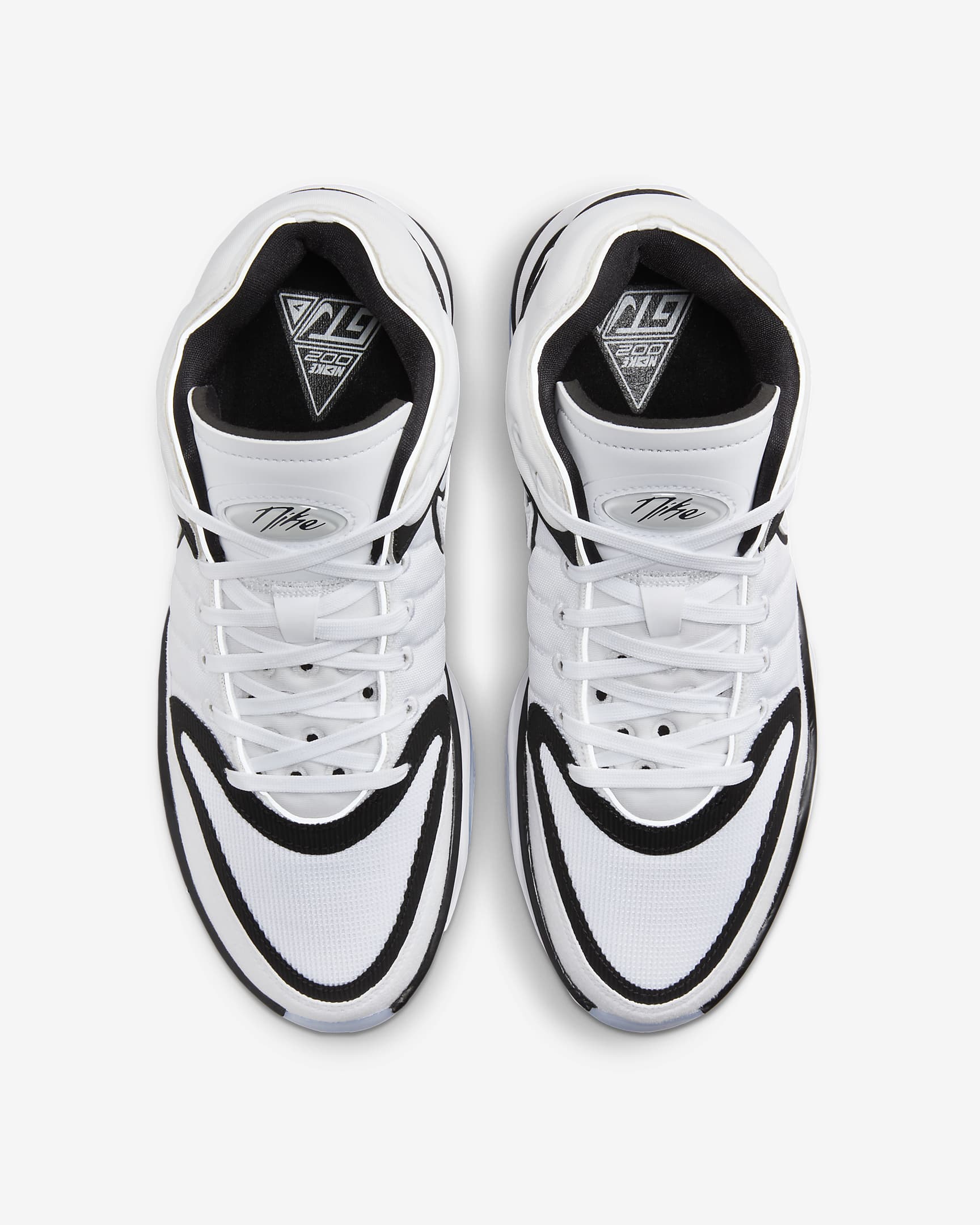 Nike G.T. Hustle 2 Basketball Shoes - White/Black