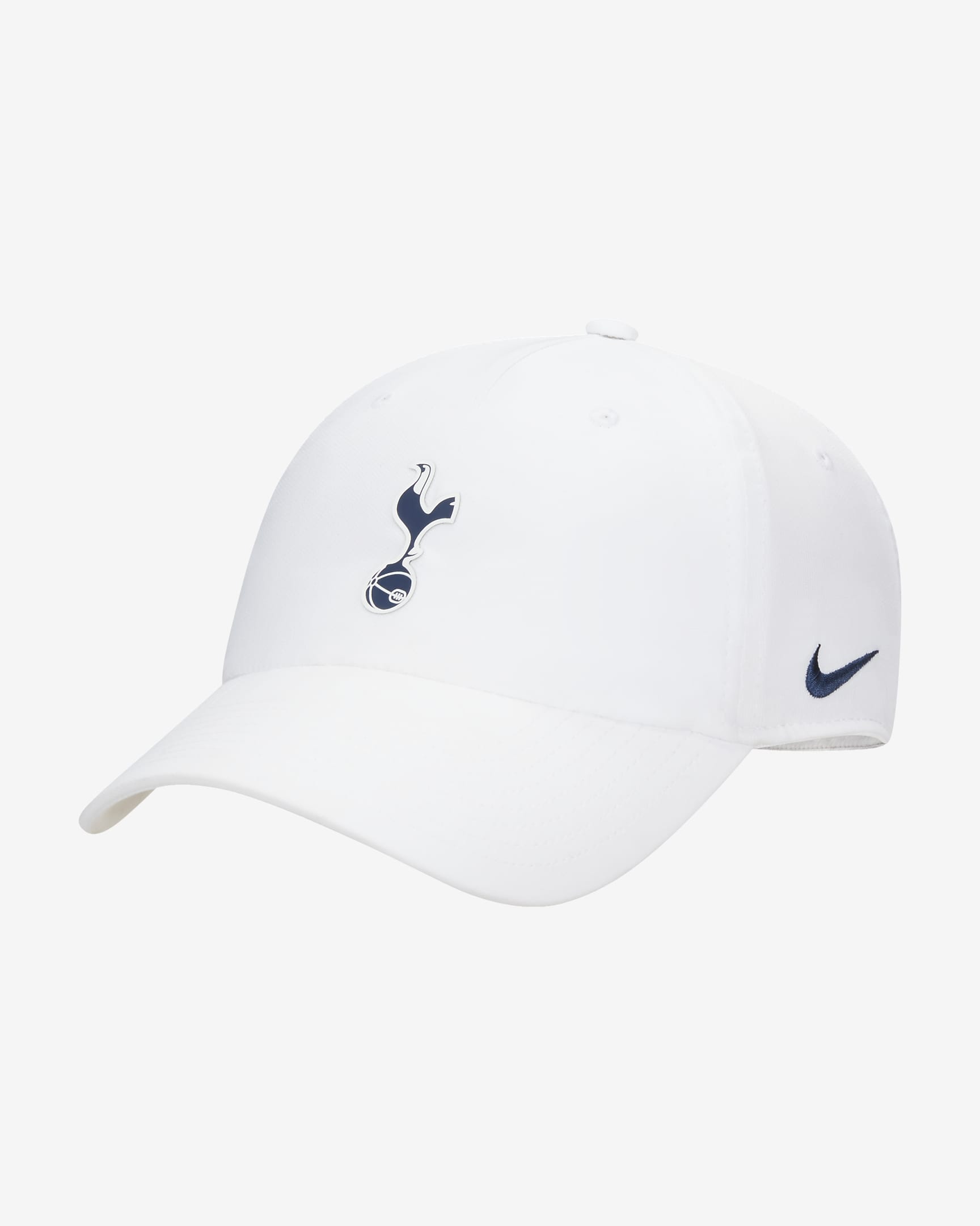 Cappellino da calcio non strutturato Nike Dri-FIT Tottenham Hotspur Club - Bianco