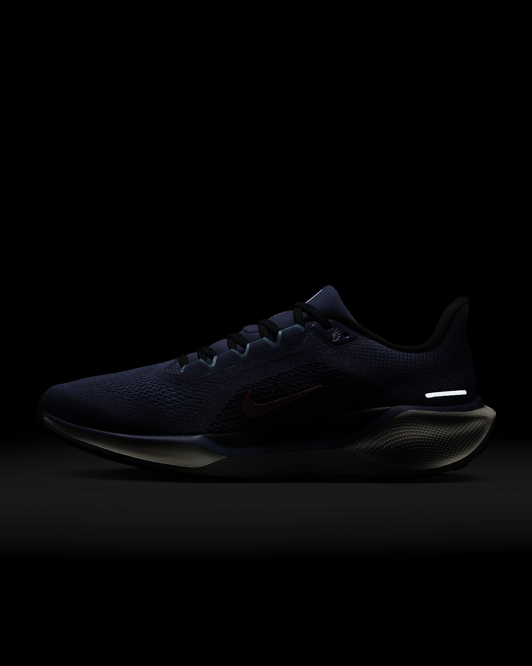 Nike Pegasus 41 Straßenlaufschuh (Herren) - Astronomy Blue/Schwarz/Baltic Blue/Hot Punch