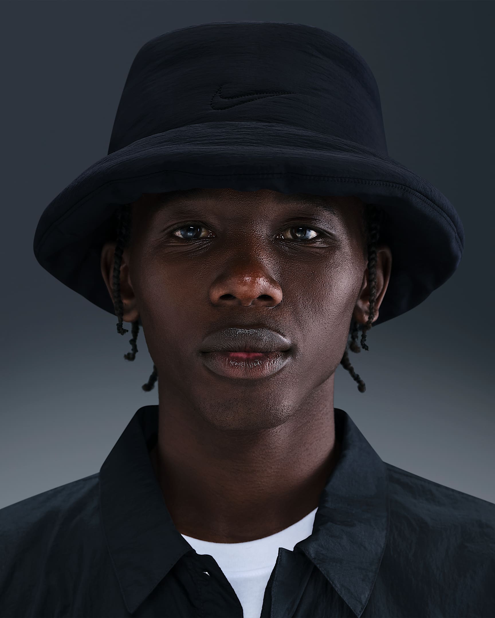 Nike Apex Puffle Bucket Hat - Black/Black