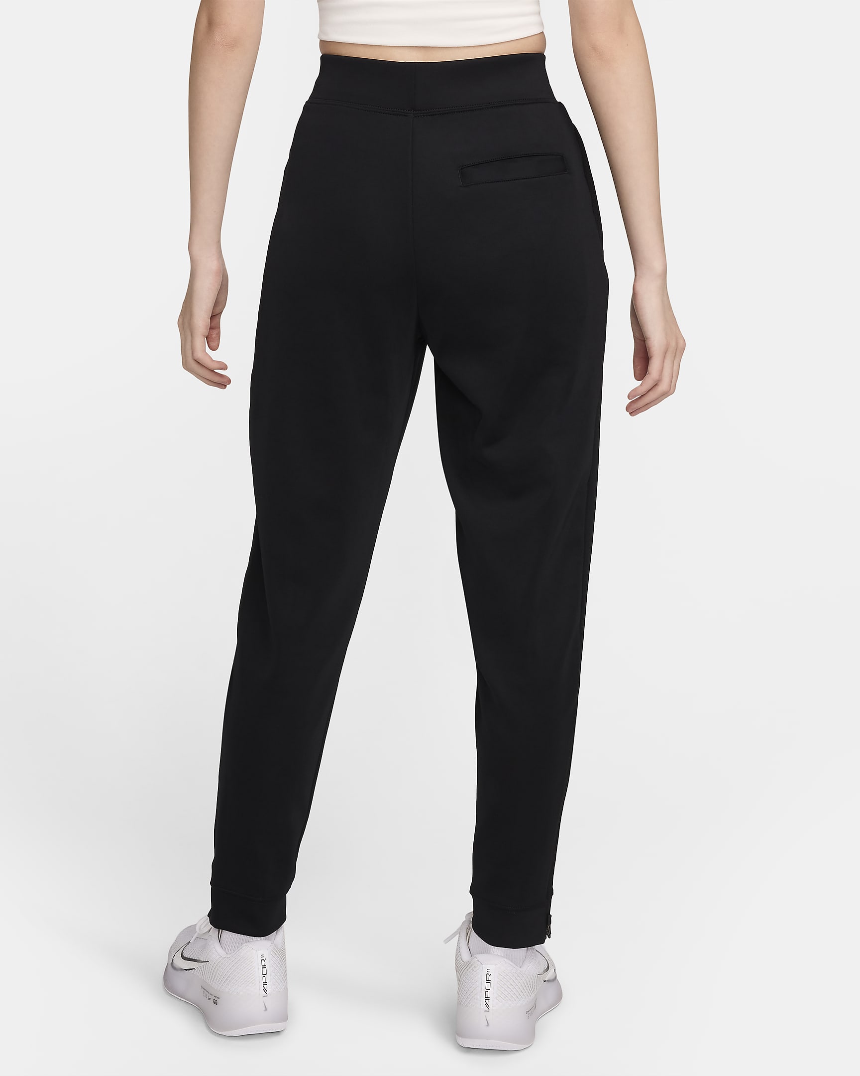 NikeCourt Dri-FIT Women's Knit Tennis Trousers - Black