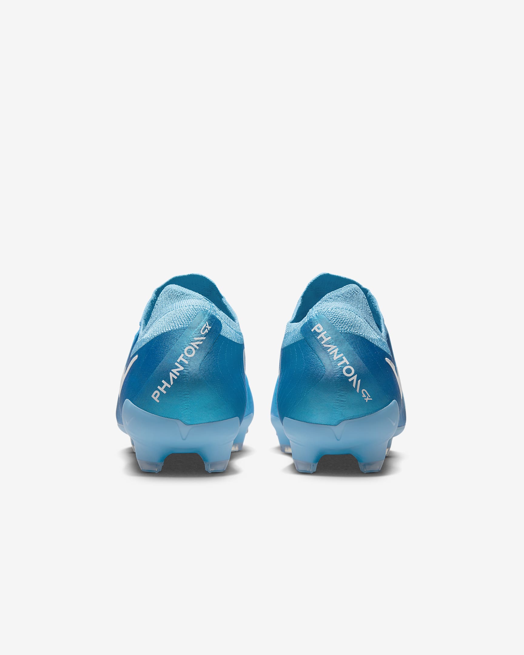 Fotbollssko för gräs Nike Phantom GX 2 Pro med lågt skaft - Blue Fury/Vit