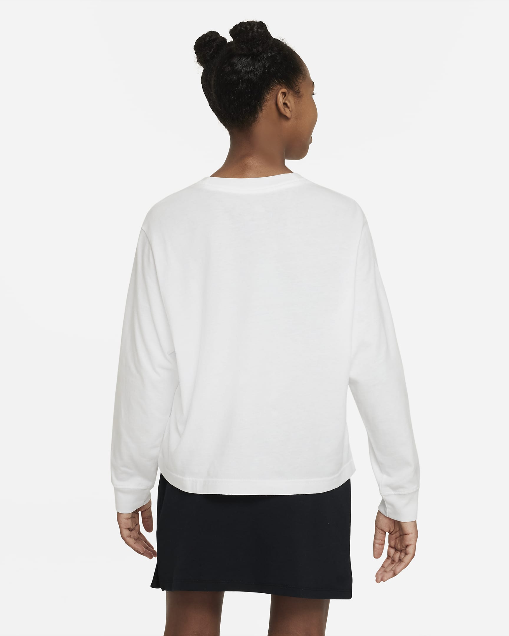 Nike Sportswear Essential Big Kids' (Girls') Long-Sleeve T-Shirt. Nike.com