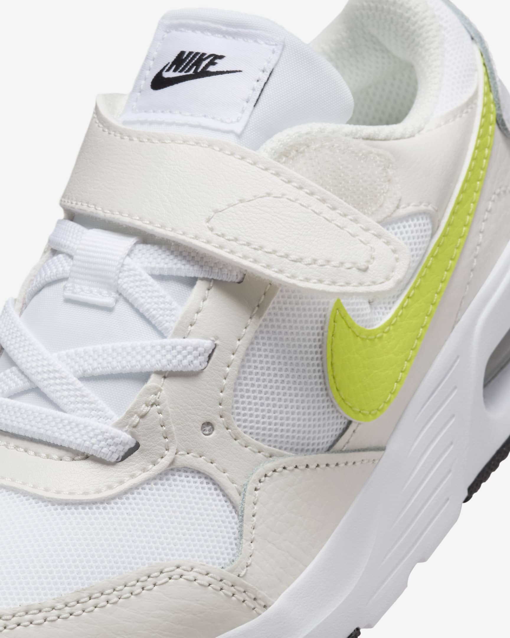 Tenis para niños de preescolar Nike Air Max SC - Blanco/Fantasma/Negro/Cíber