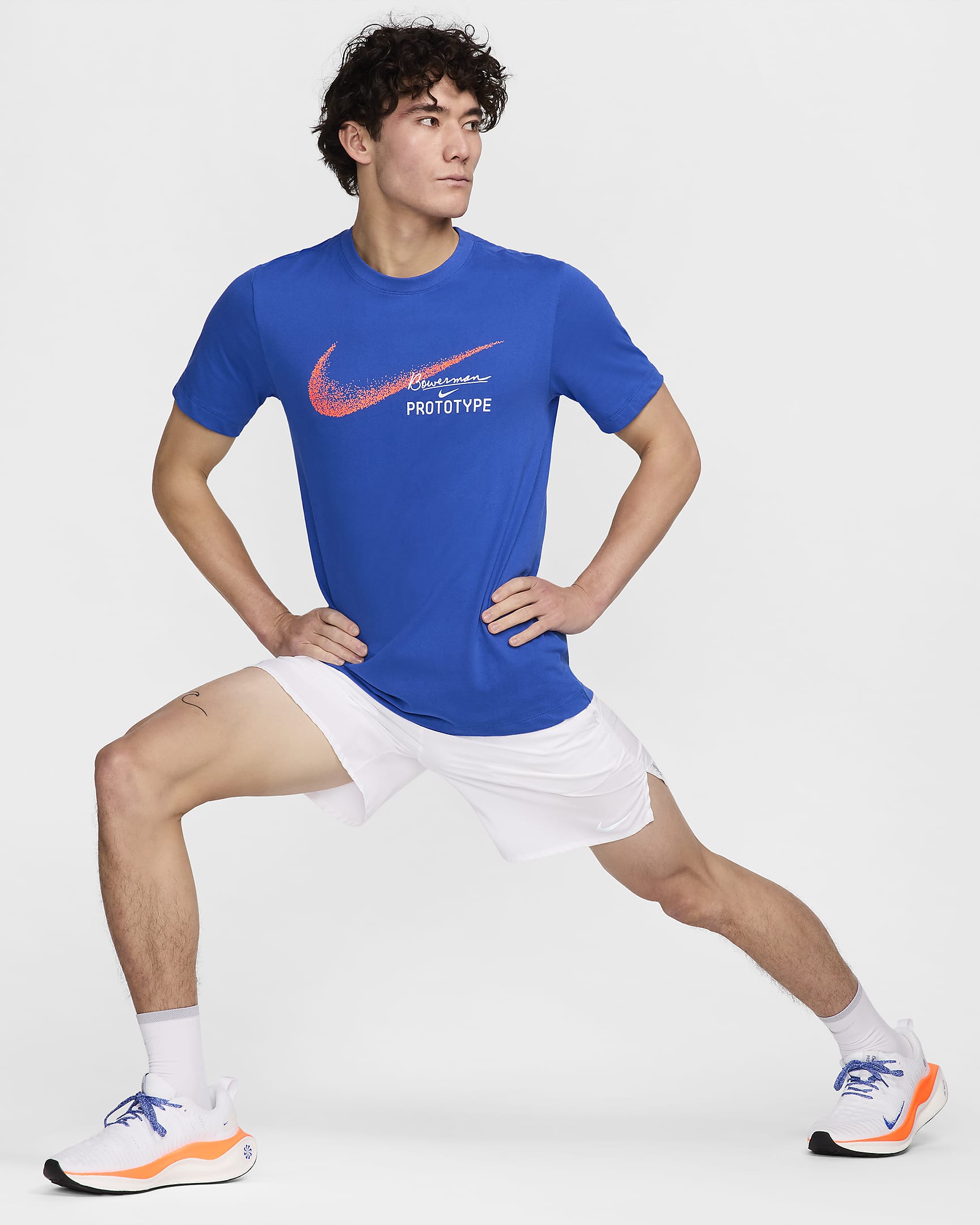 Nike Men's Dri-FIT Running T-Shirt - Game Royal