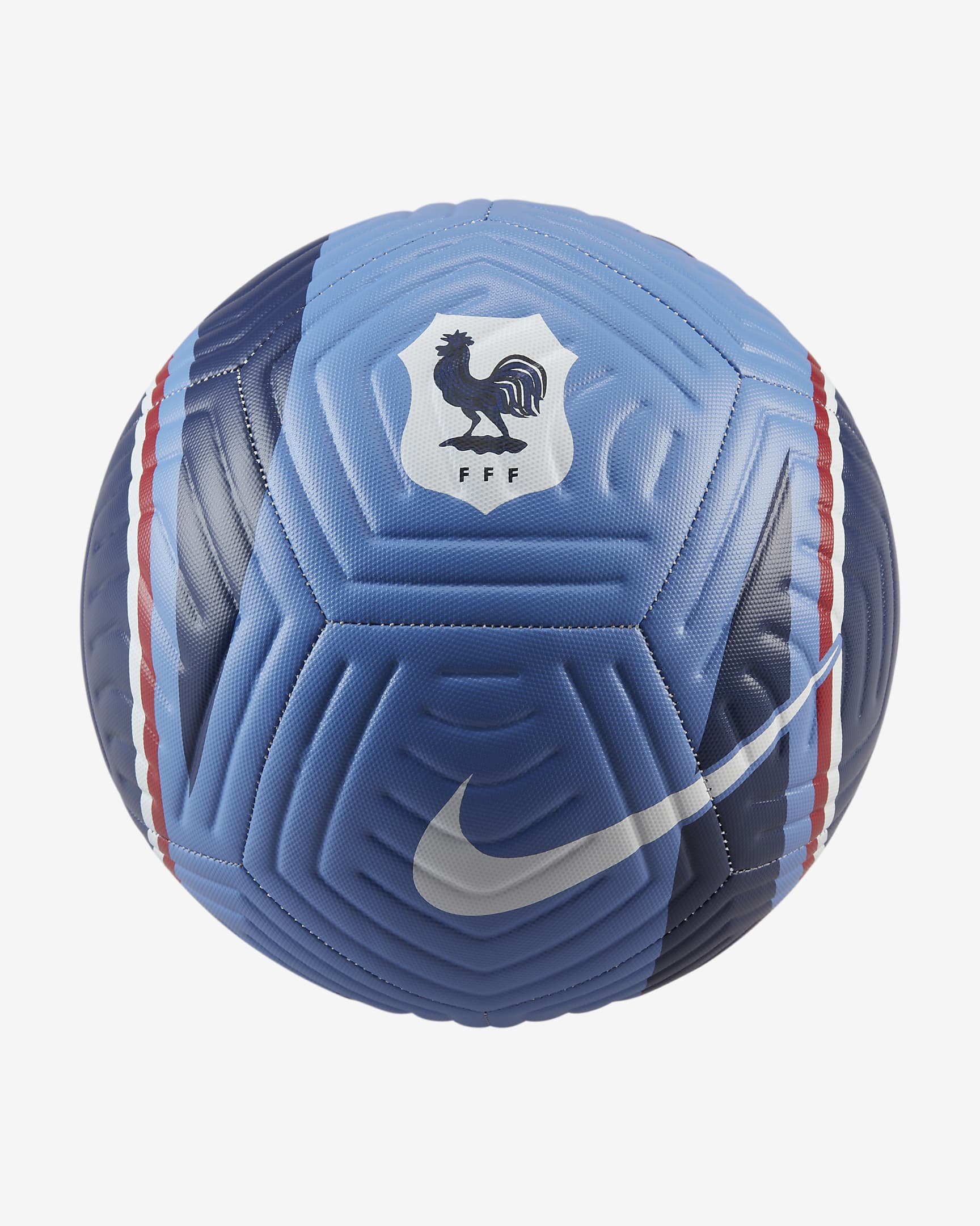 FFF Academy Balón de fútbol - Polar/Loyal Blue/Blanco