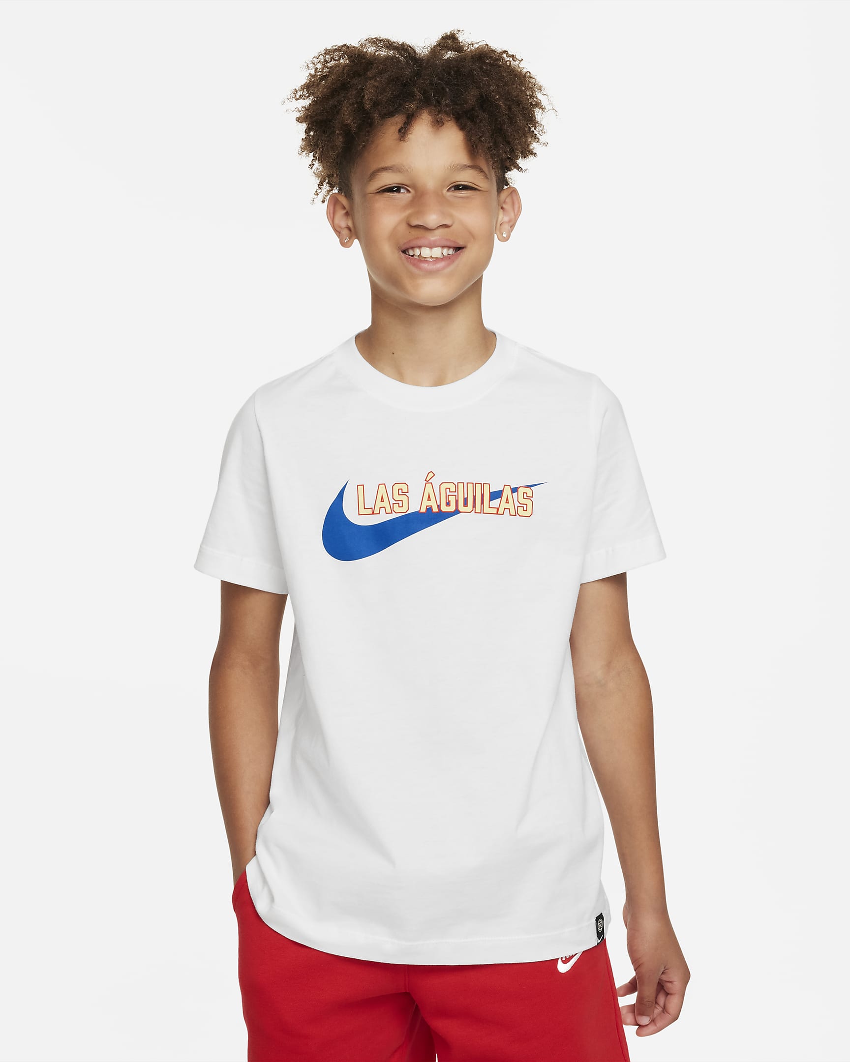 Club América Big Kids' Nike Soccer T-Shirt - White