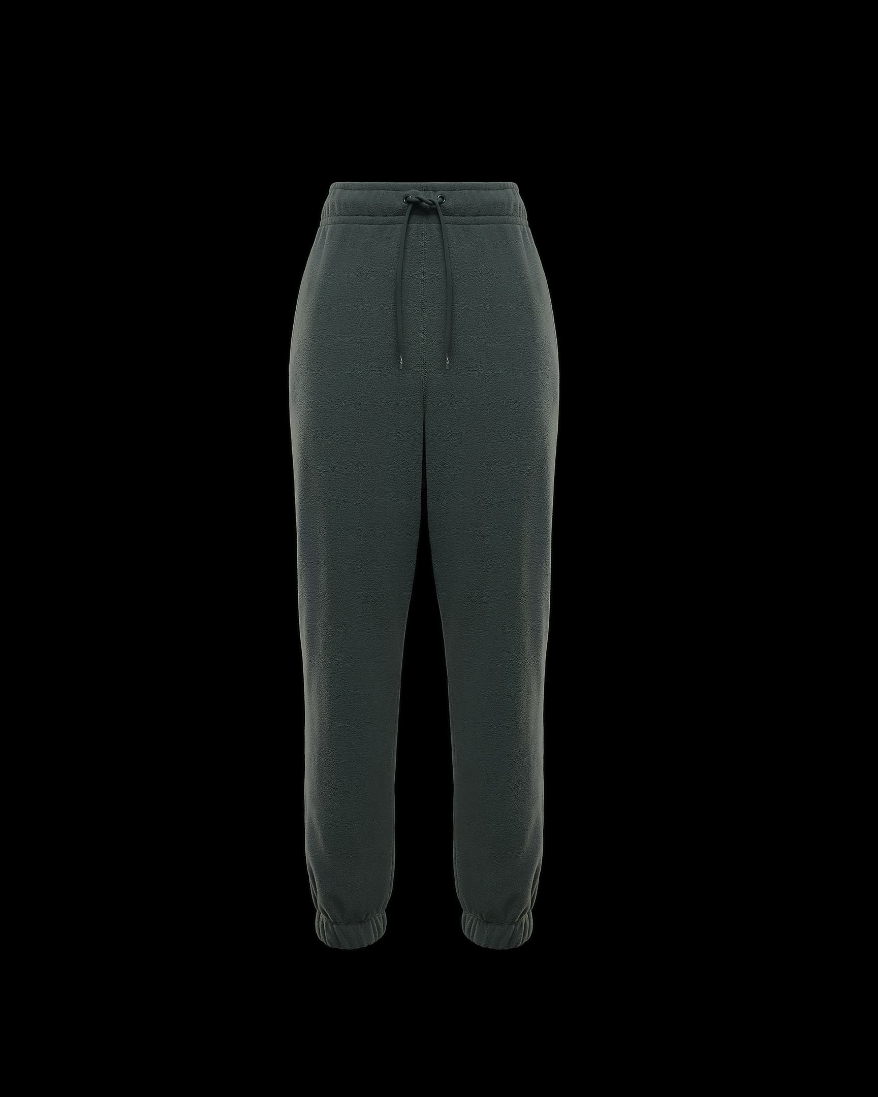 Nike Therma-FIT One Pantalons amples de teixit Fleece - Dona - Vintage Green/Pale Ivory