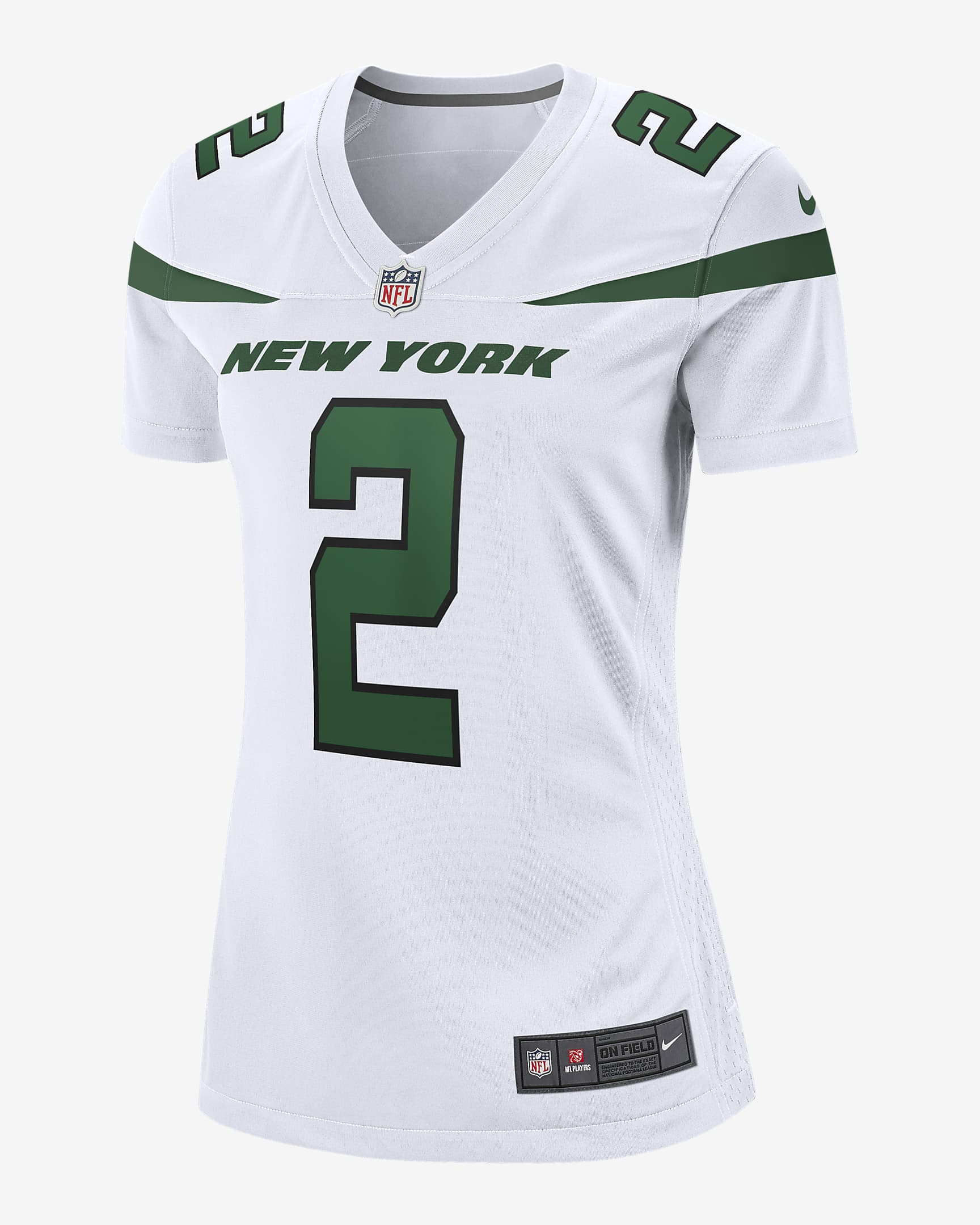 NFL New York Jets (Zach Wilson) Women's Game Football Jersey. Nike.com