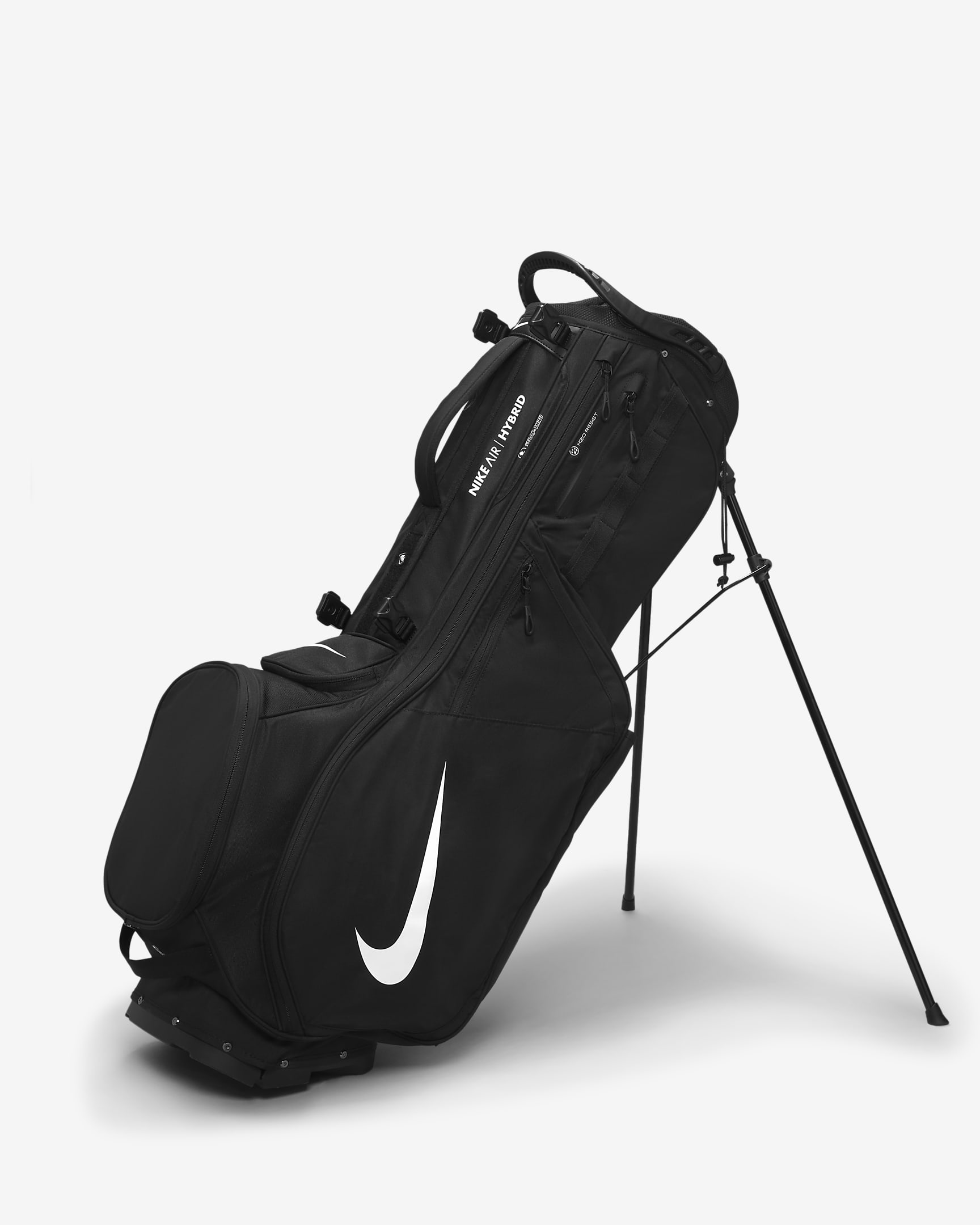 Torba do golfa Nike Air Hybrid 2 - Czerń/Czerń/Biel