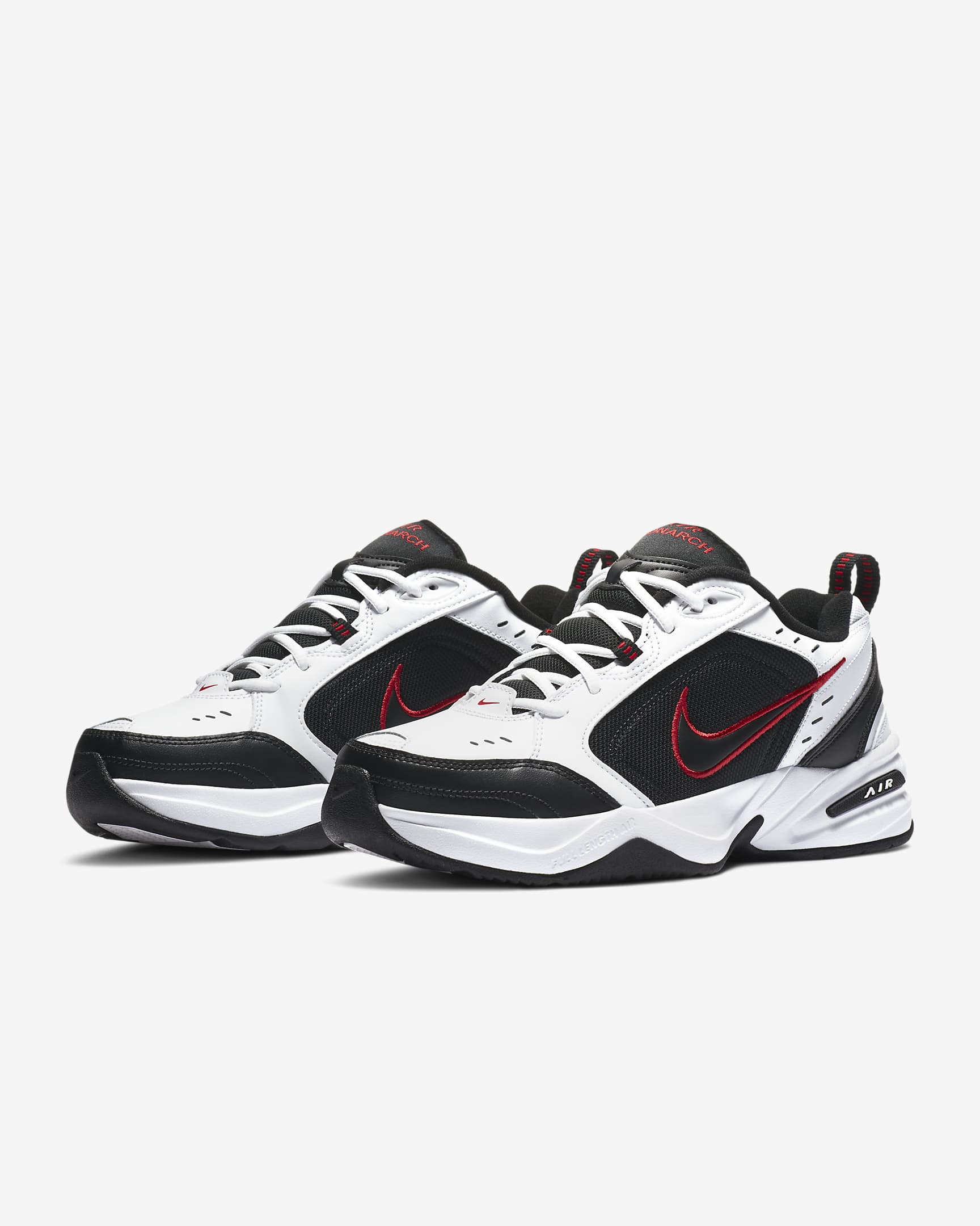 Tenis de entrenamiento para hombre Nike Air Monarch IV - Blanco/Negro