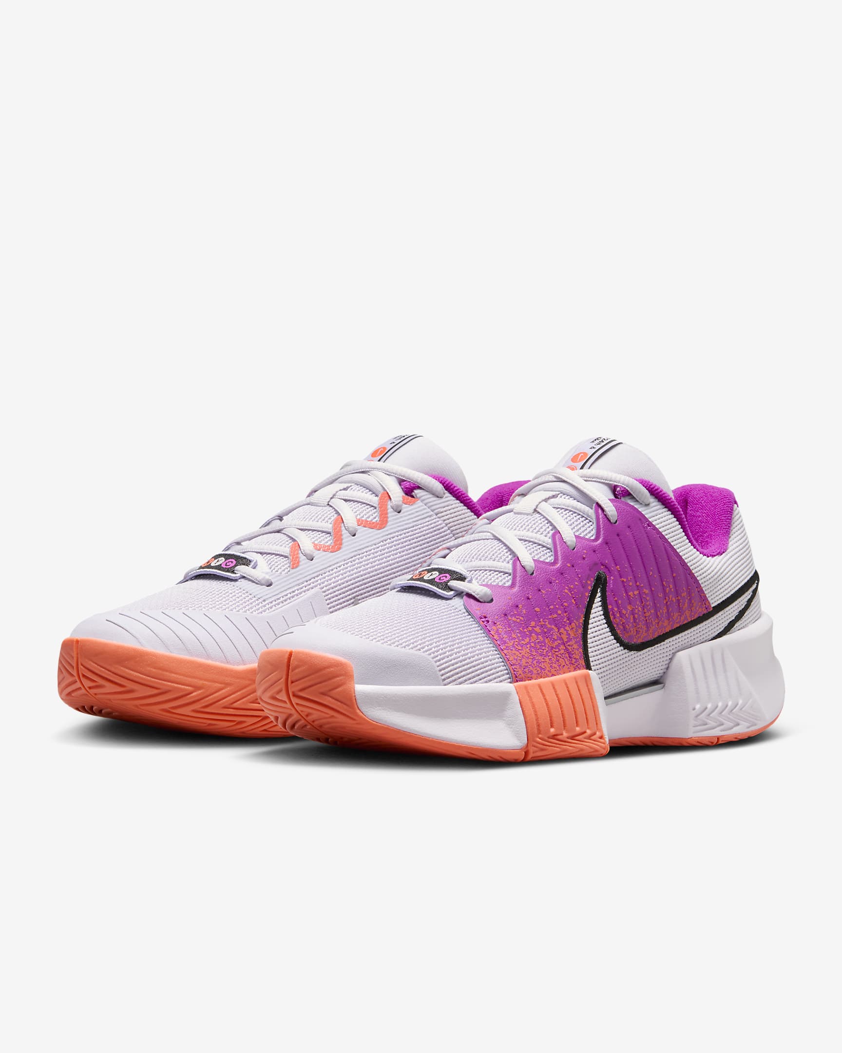 Nike GP Challenge Pro Premium Women's Hard Court Tennis Shoes - Barely Grape/Vivid Grape/Light Wild Mango/Barely Grape