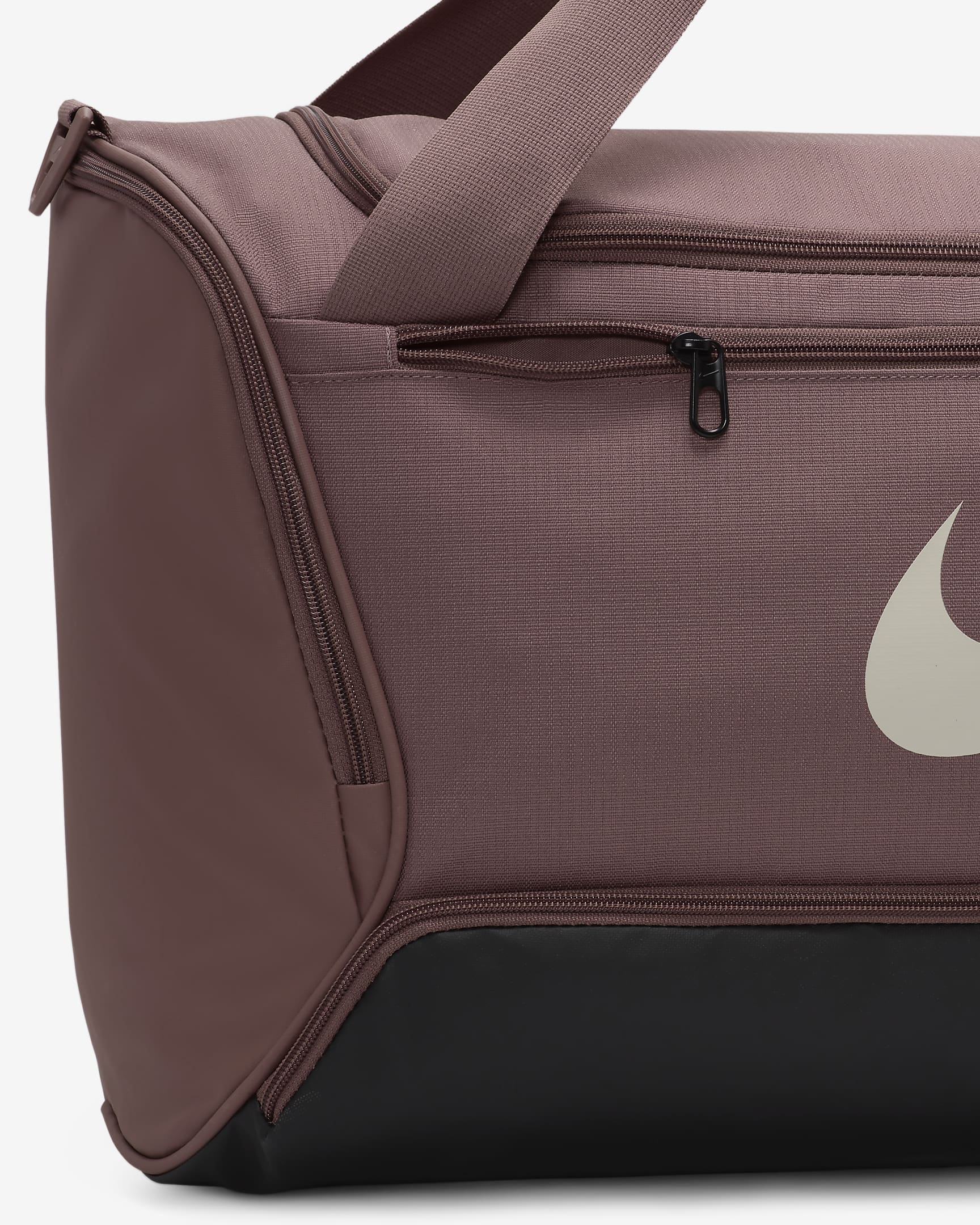 Sac de sport de training Nike Brasilia 9.5 (taille moyenne, 60 L) - Smokey Mauve/Noir/Light Orewood Brown