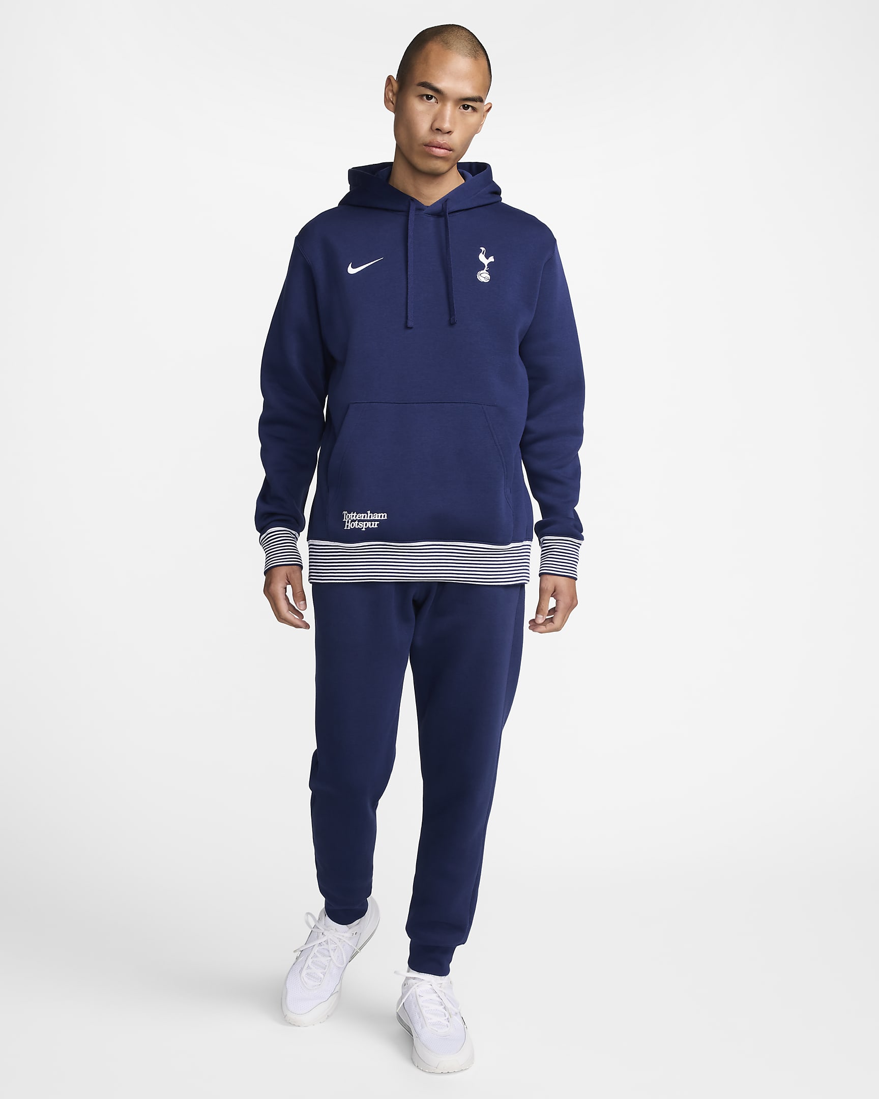 Fotbollshuvtröja Tottenham Hotspur Club Nike för män - Binary Blue/Vit