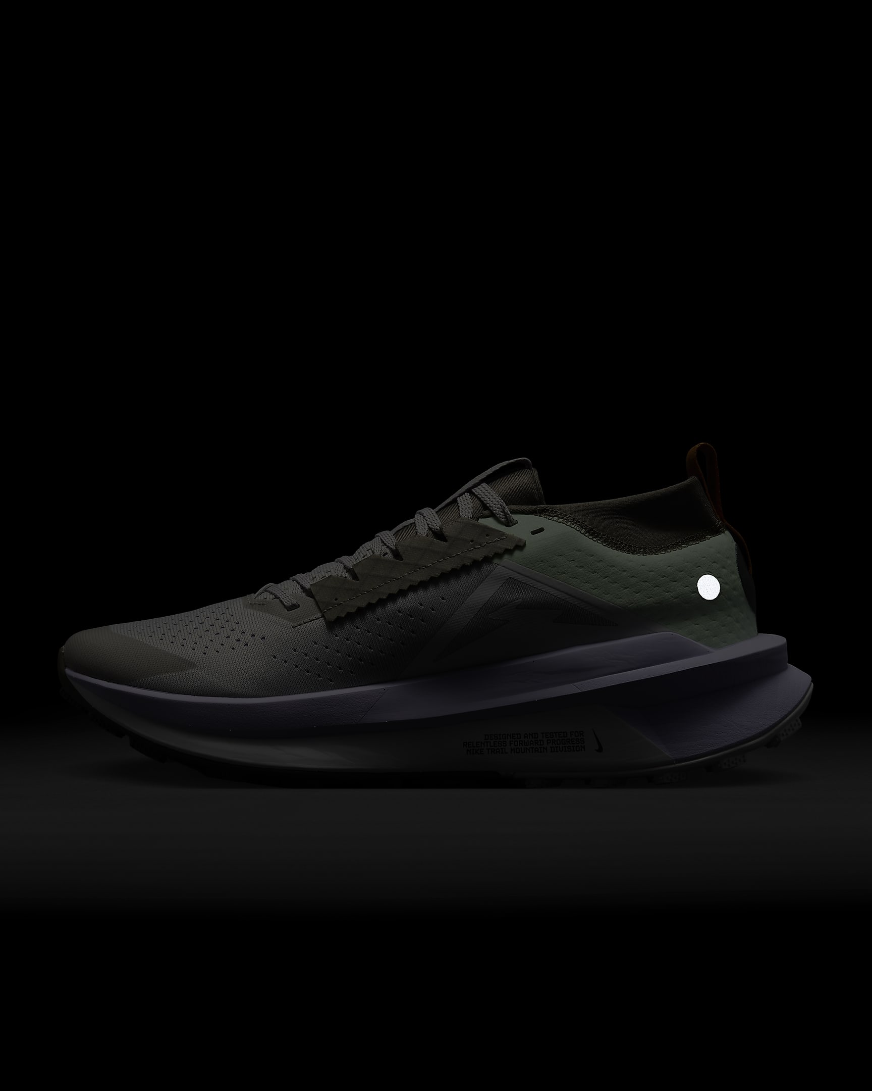 Terränglöparsko Nike Zegama Trail 2 för män - Light Iron Ore/Vapor Green/Lilac Bloom/Anthracite