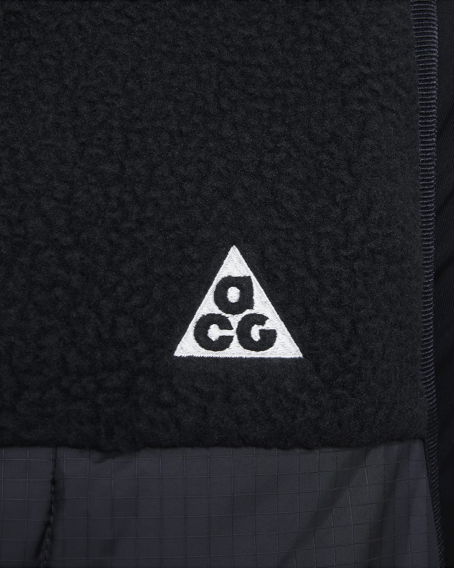 Nike ACG Big Kids' Therma-FIT Reversible Vest - Black/Black/Black/Summit White