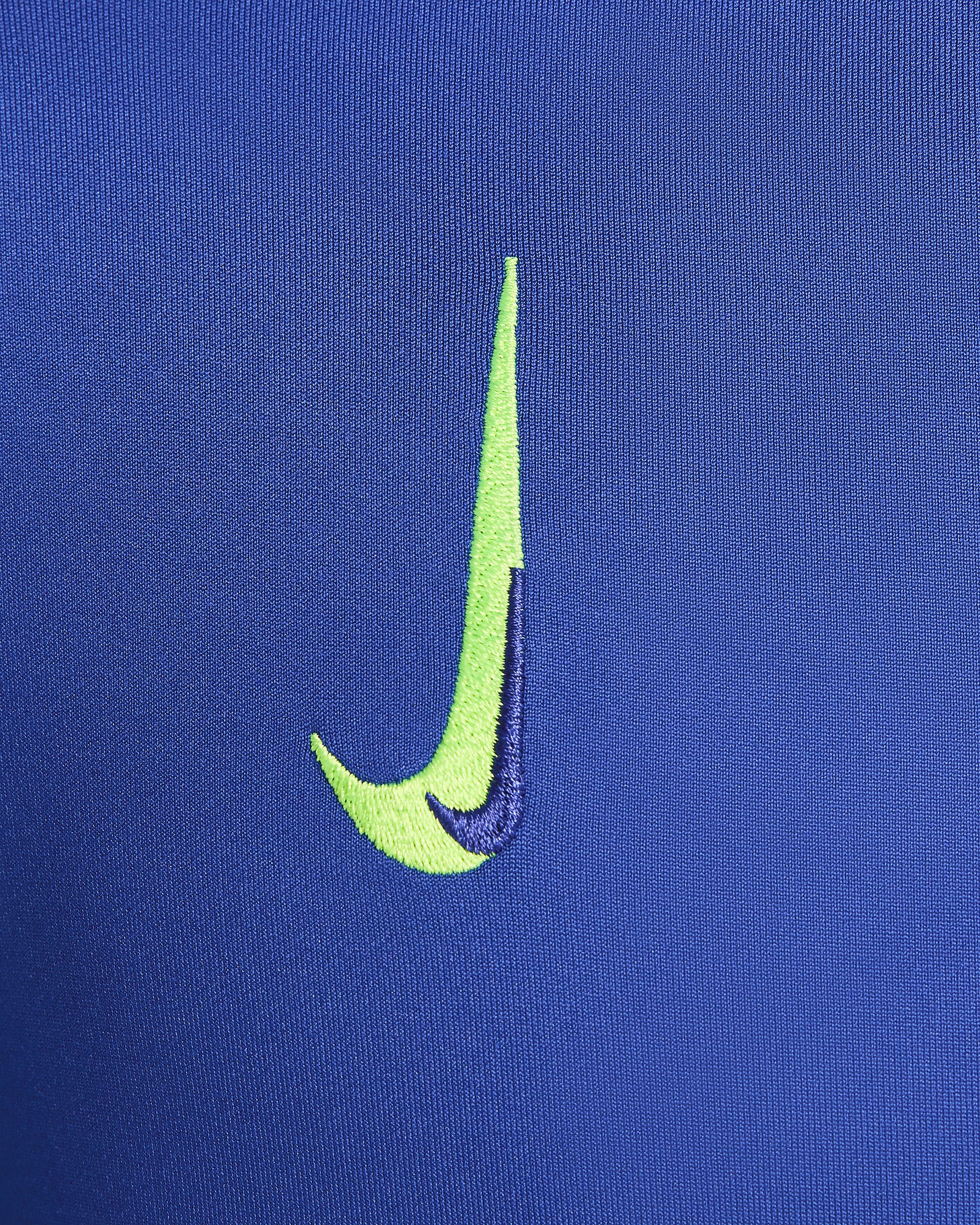 F.C. Barcelona Strike Third Men's Nike Dri-FIT Football Knit Drill Top - Old Royal/Old Royal/Lime Blast/Lime Blast