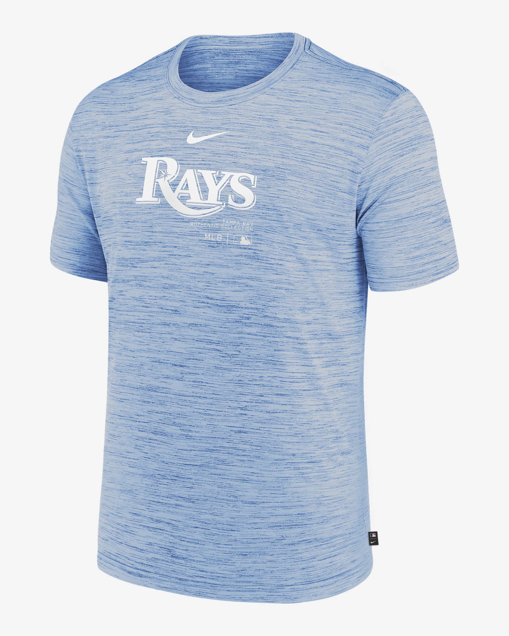 Tampa Bay Rays Authentic Collection Practice Velocity Men's Nike Dri ...