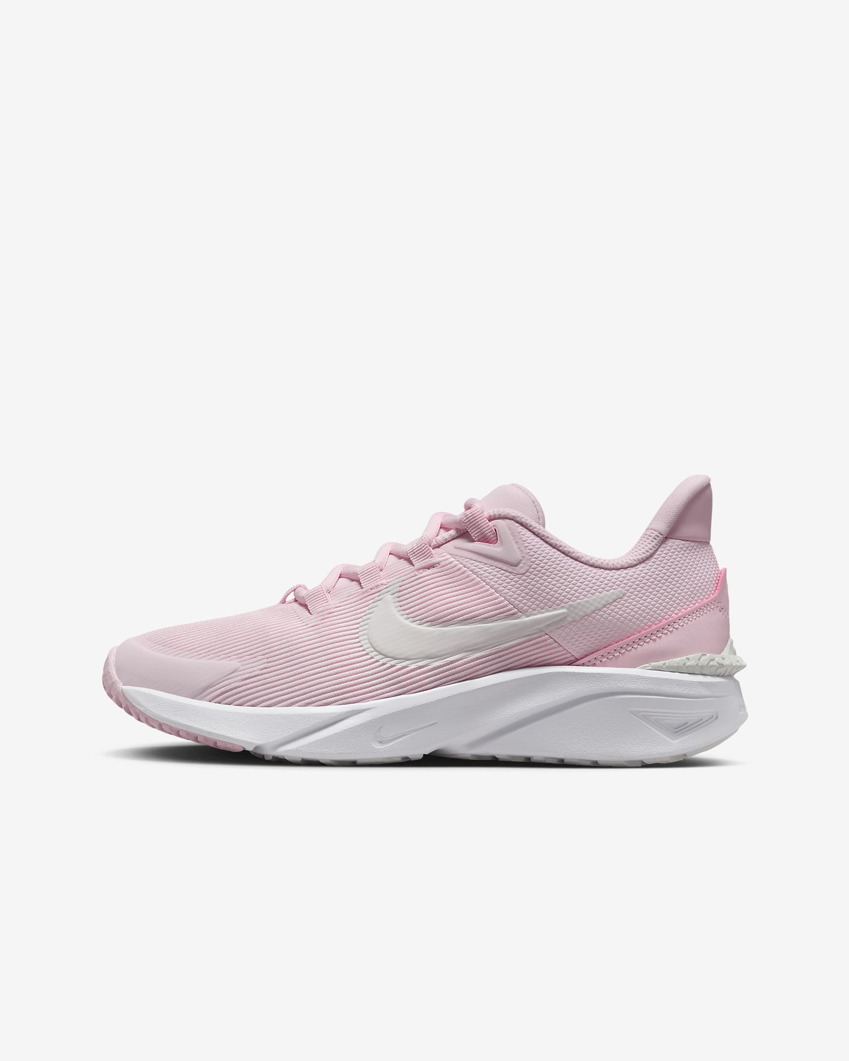 รองเท้าวิ่งโร้ดรันนิ่งเด็กโต Nike Star Runner 4 - Pink Foam/ขาว/Summit White