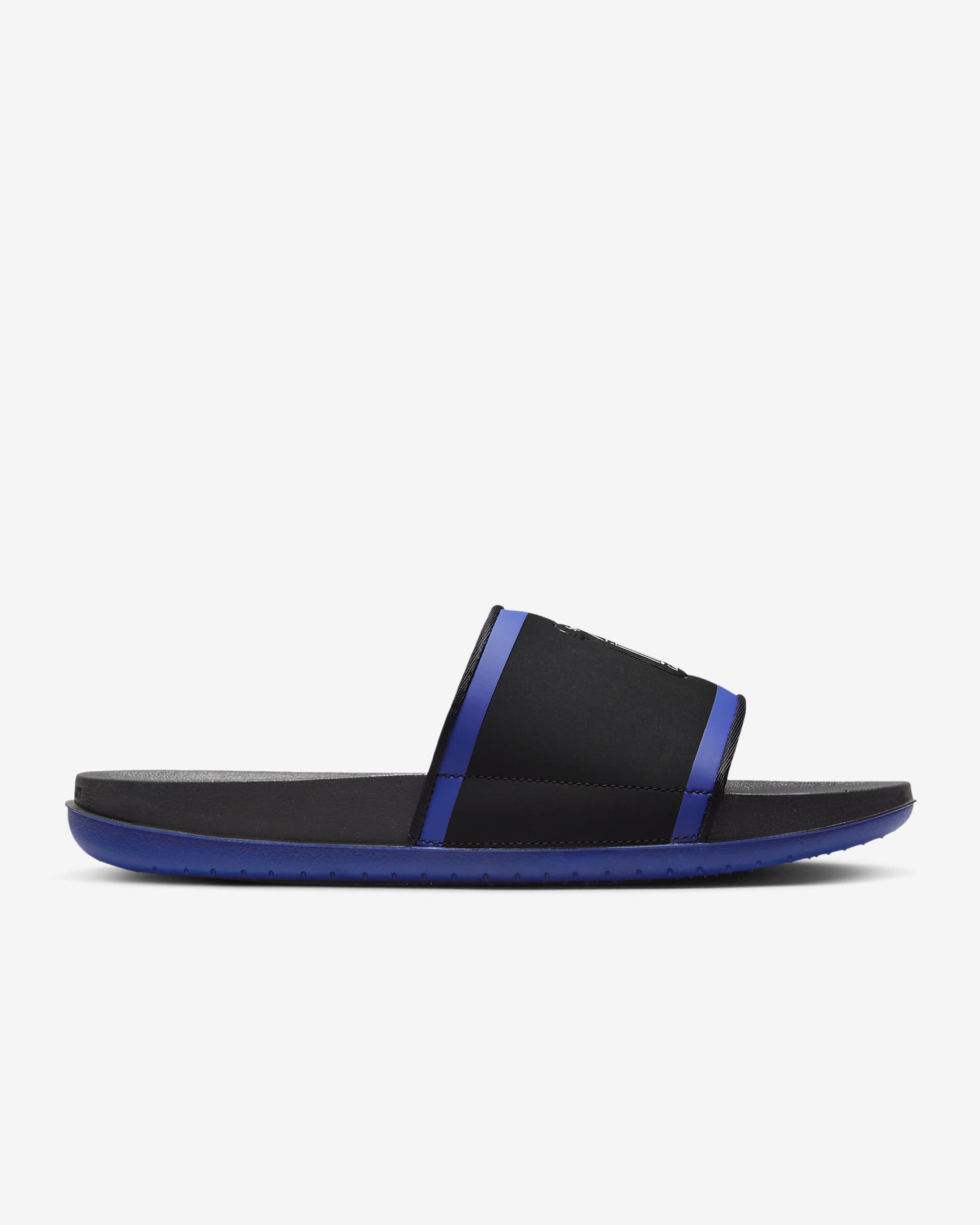 Spelman Nike College Offcourt Slides - Black/Old Royal/White