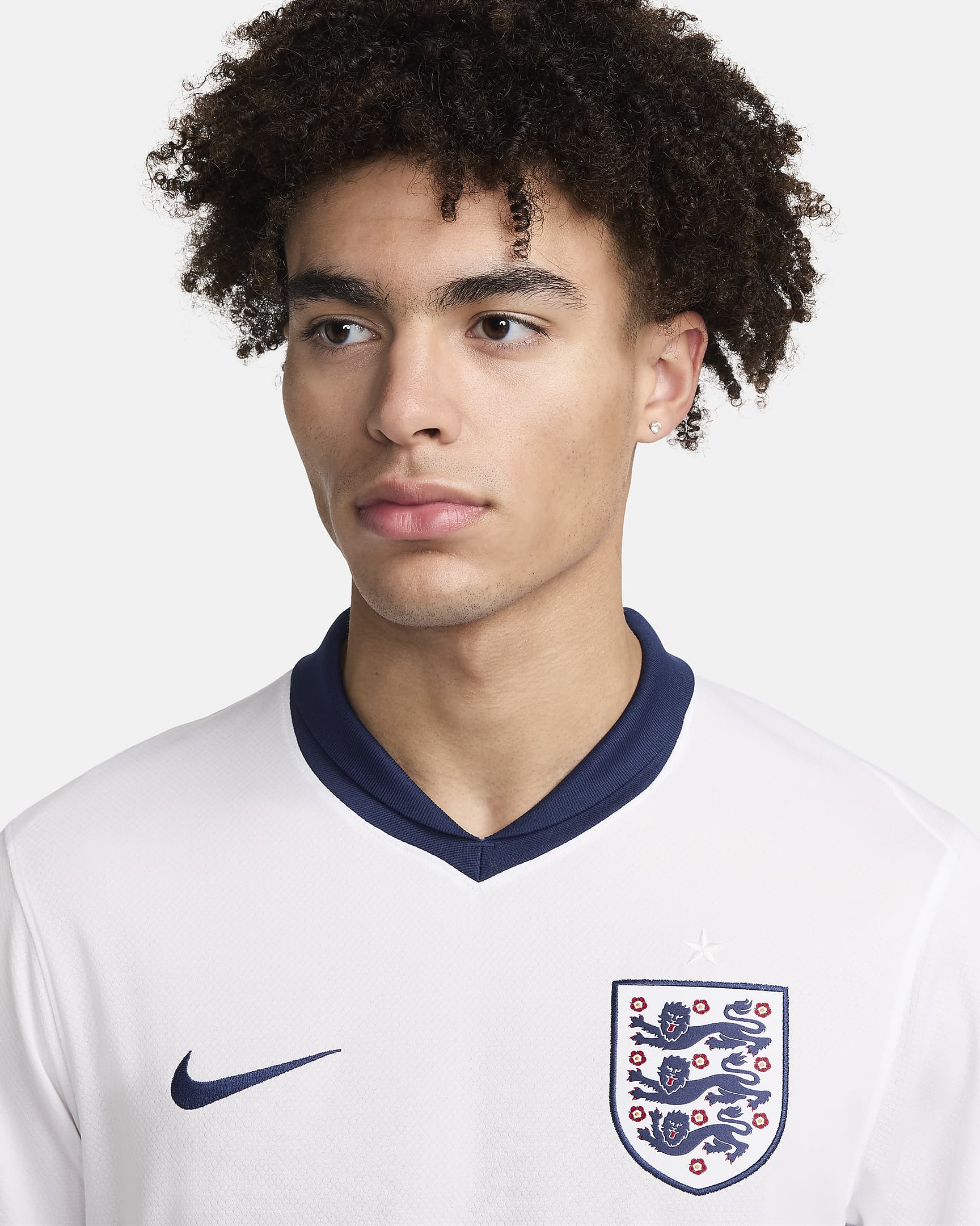 England (Men's Team) 2024/25 Stadium Home Men's Nike DriFIT Football