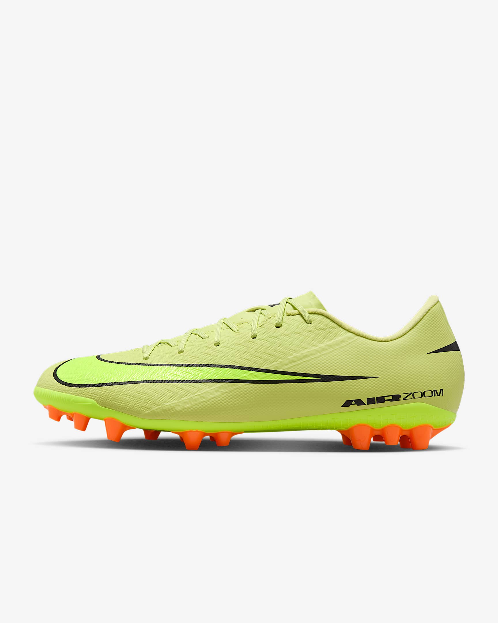 Nike Mercurial Vapor 16 Academy Artificial-Grass Low-Top Football Boot - Limelight/Hyper Crimson/Volt