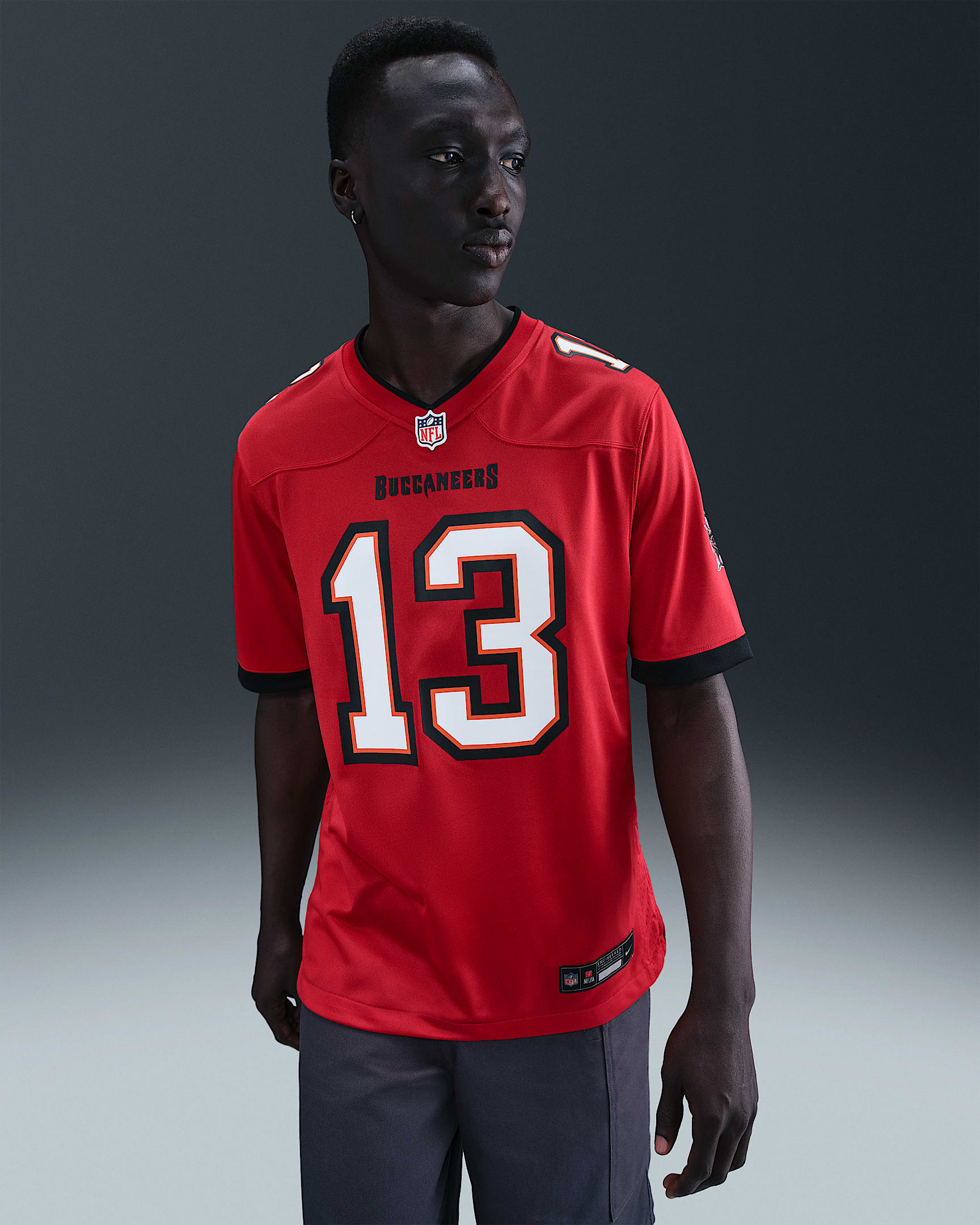 NFL Tampa Bay Buccaneers (Mike Evans) Men's Game American Football Jersey - Gym Red