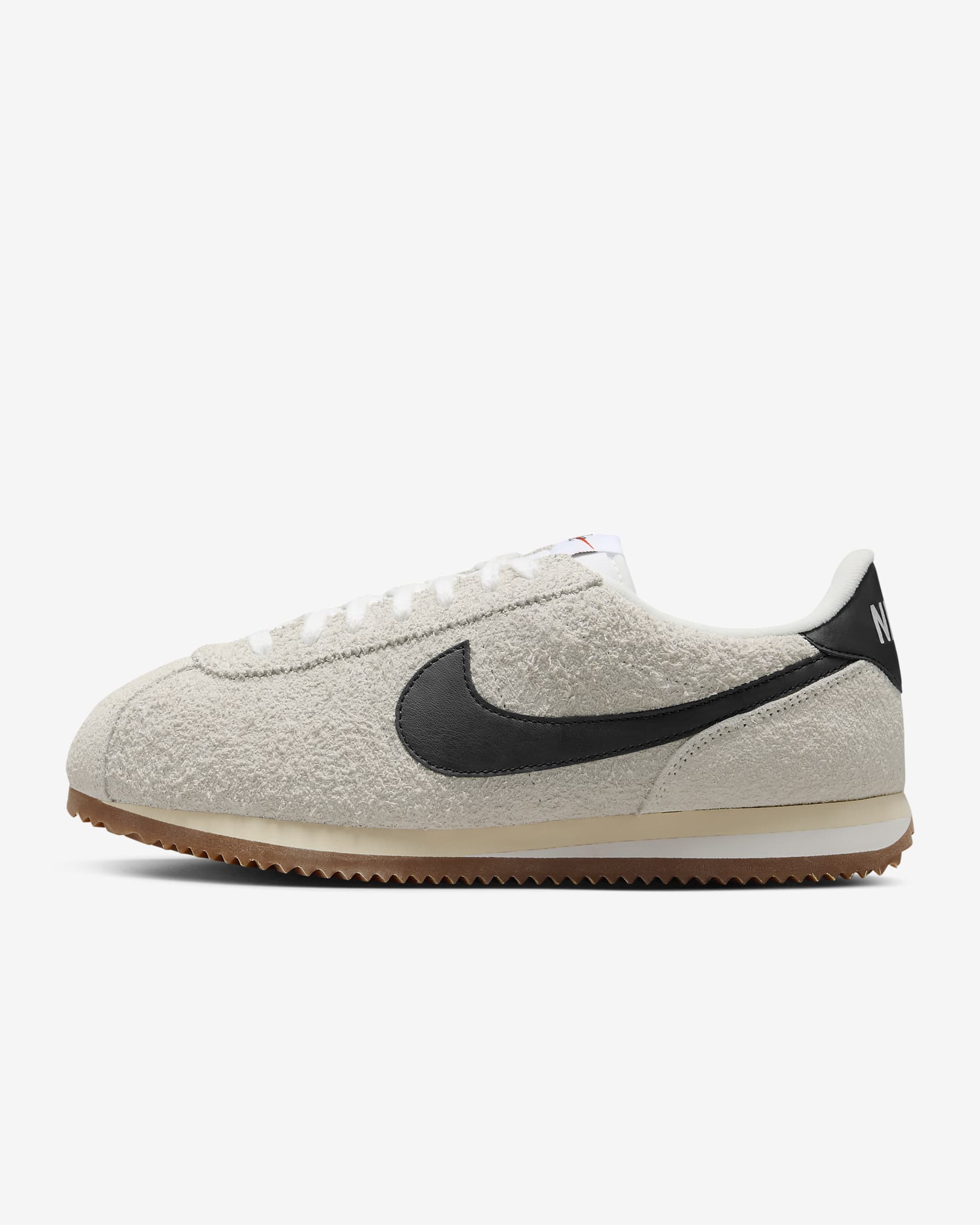 Nike Cortez Vintage Suede Women's Shoes - Summit White/Muslin/Gum Medium Brown/Black