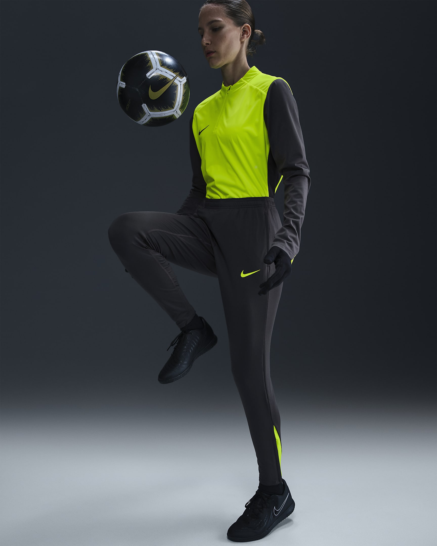 Nike Strike Women's Dri-FIT Football Pants - Anthracite/Volt/Volt