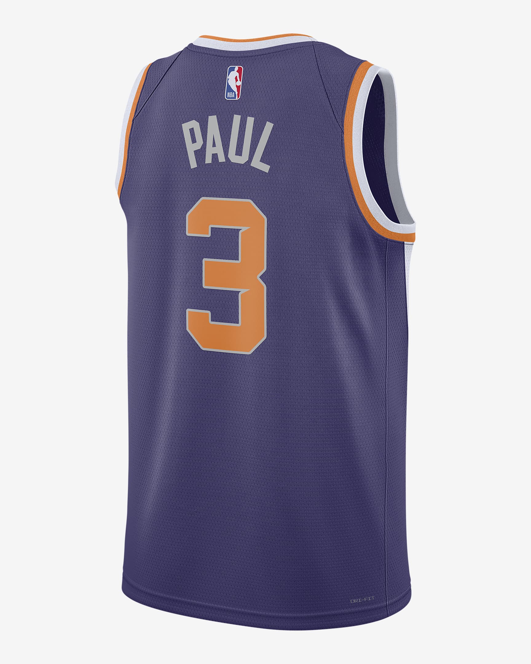 Jersey Nike Dri-FIT de la NBA Swingman para hombre Phoenix Suns Icon Edition 2022/23 - Orquídea nuevo