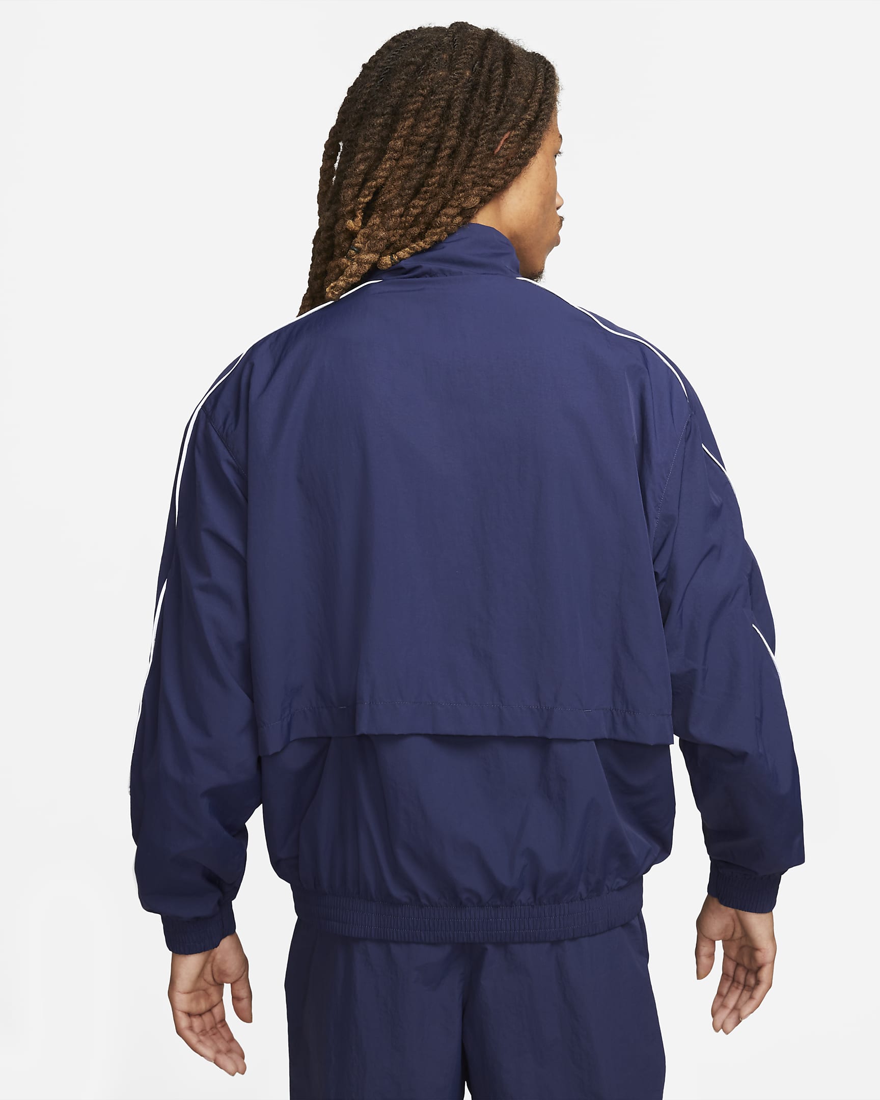 Nike Sportswear Solo Swoosh Men's Woven Track Jacket. Nike.com