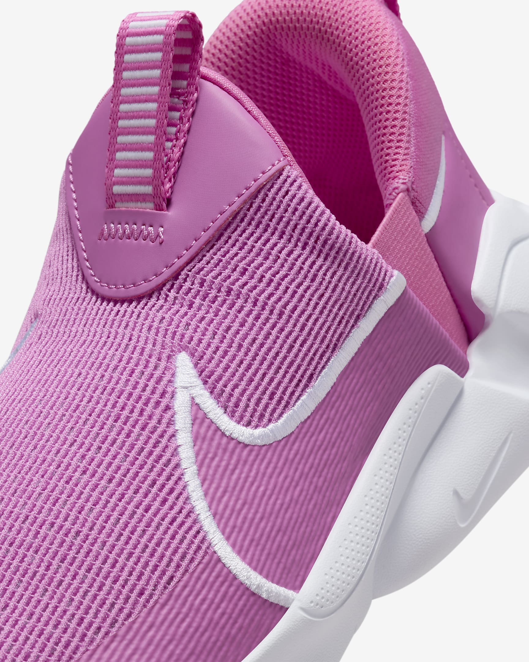 Nike Flex Plus 2 大童跑鞋 - Playful Pink/白色