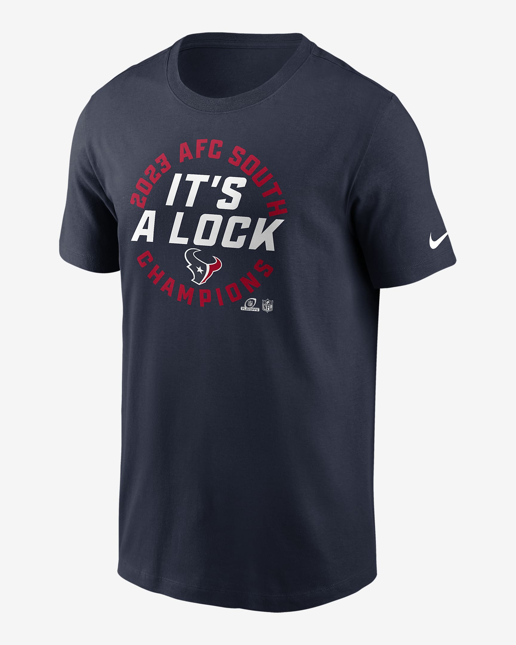 Houston Texans 2023 AFC South Champions Trophy Collection Men's Nike ...
